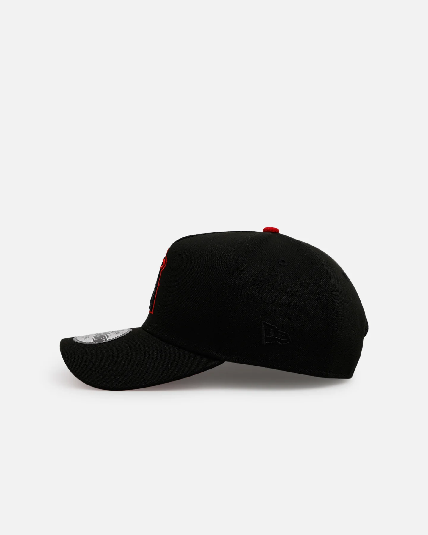 New Era Los Angeles Angels 'Outline' 9FORTY A-Frame Snapback Black - Image 4