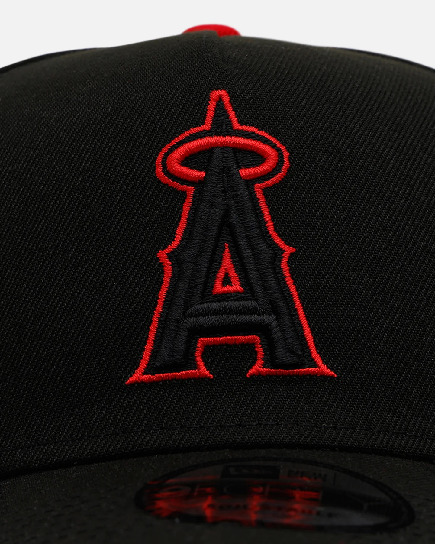 New Era Los Angeles Angels 'Outline' 9FORTY A-Frame Snapback Black - Image 5