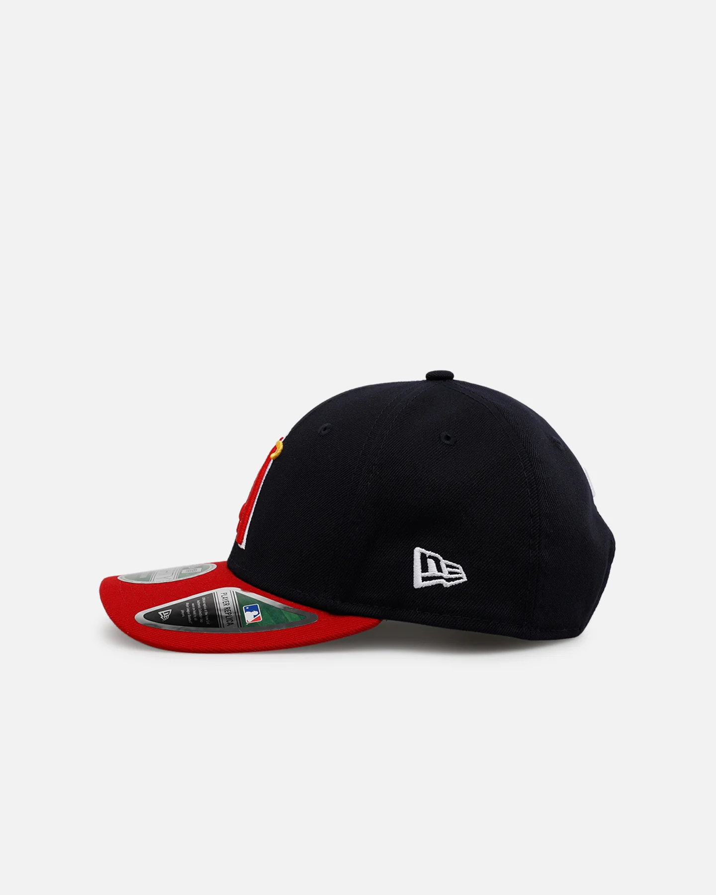 New Era Los Angeles Angels 'Player Replica' 9FORTY M-Crown Snapback Navy/Red - Image 4