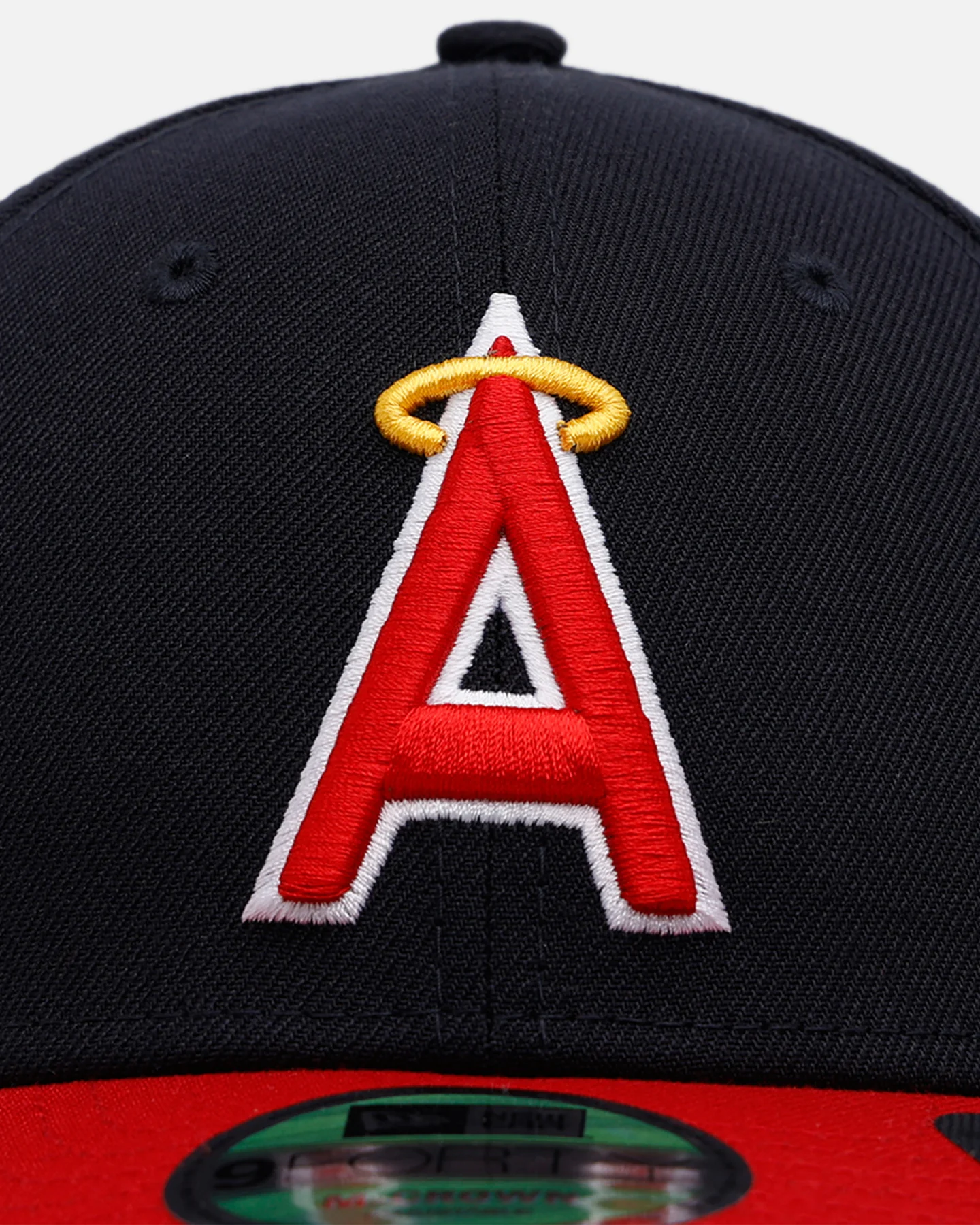 New Era Los Angeles Angels 'Player Replica' 9FORTY M-Crown Snapback Navy/Red - Image 5