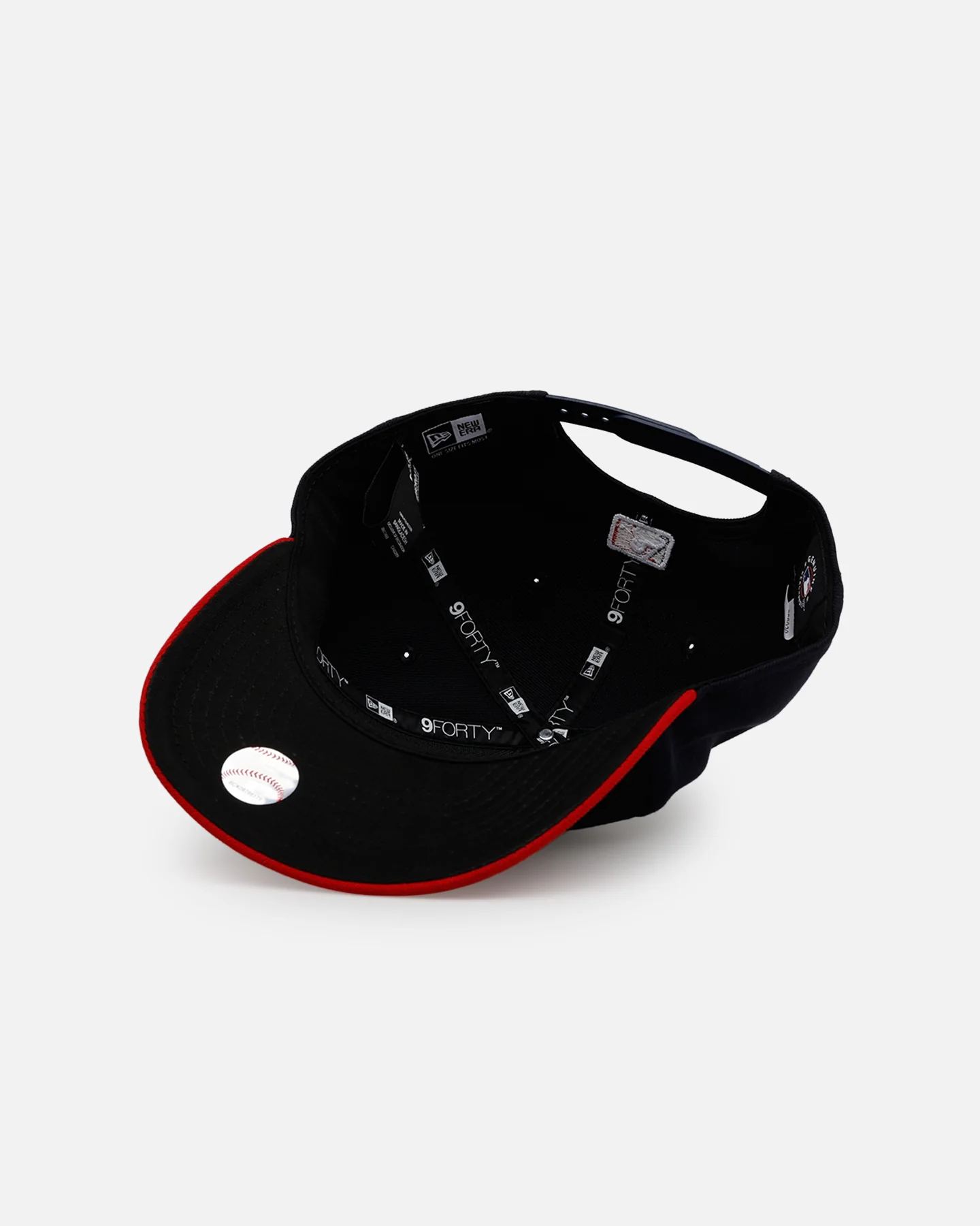 New Era Los Angeles Angels 'Player Replica' 9FORTY M-Crown Snapback Navy/Red - Image 6