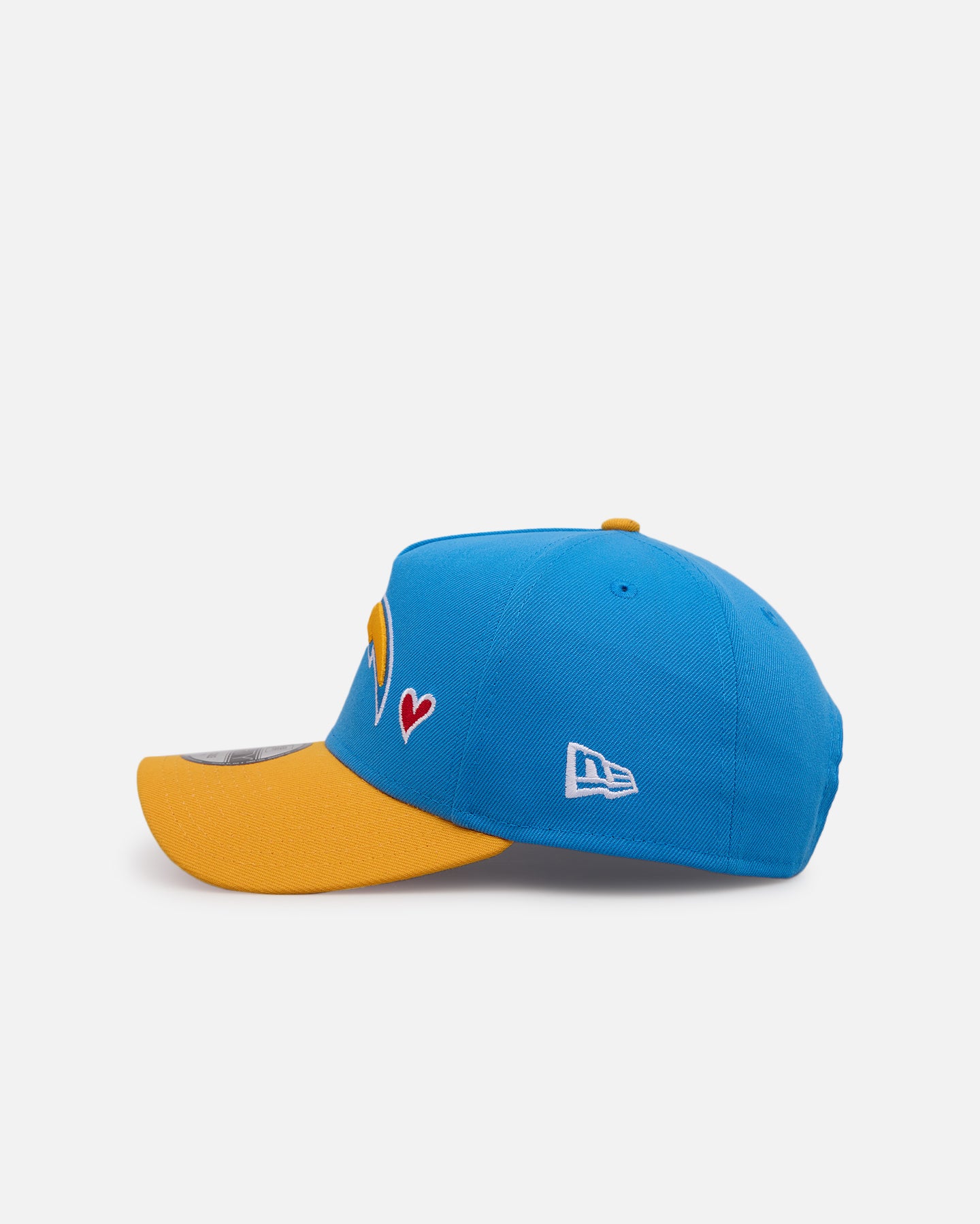 New Era Los Angeles Chargers 'Team Color Hearts' 9FORTY A-Frame Snapback Official Team Color - Image 4