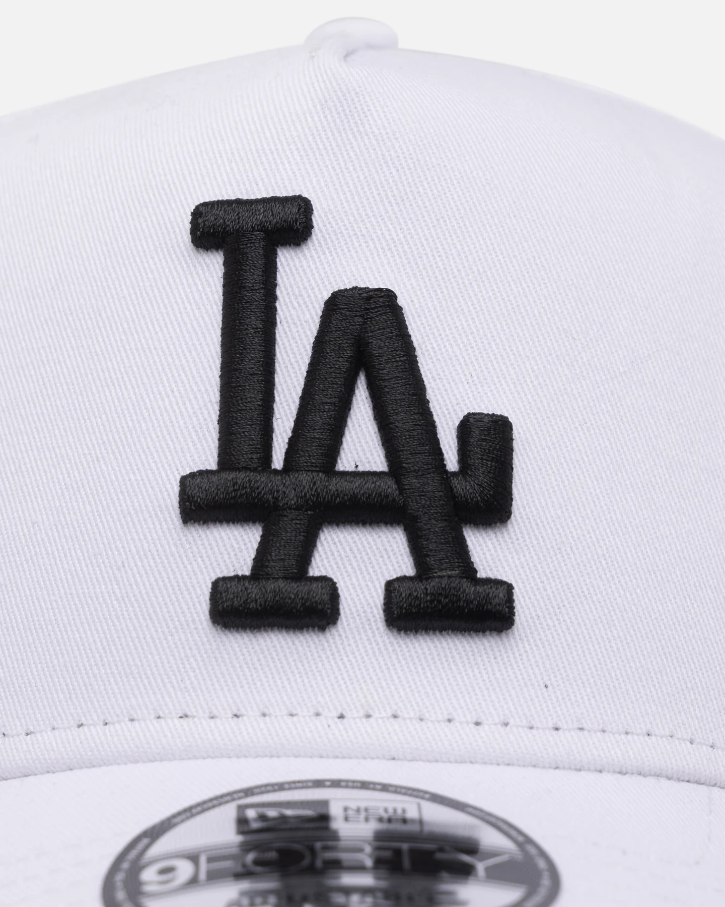 New Era Los Angeles Dodgers 9FORTY A-Frame Snapback White/Black - Image 5