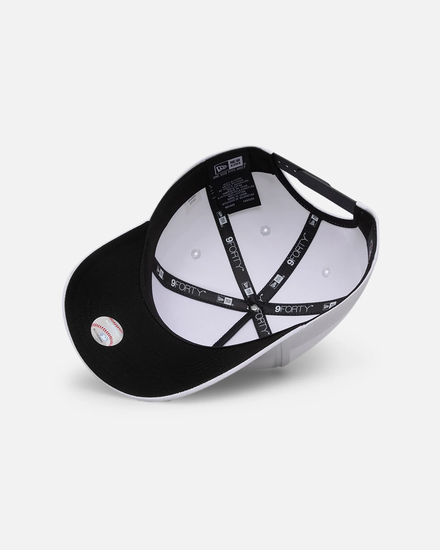 New Era Los Angeles Dodgers 9FORTY A-Frame Snapback White/Black - Image 6