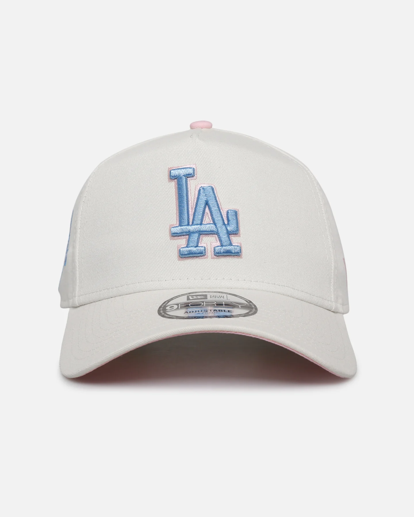 New Era Los Angeles Dodgers 'Pastel' 9FORTY A-Frame Snapback Chrome White