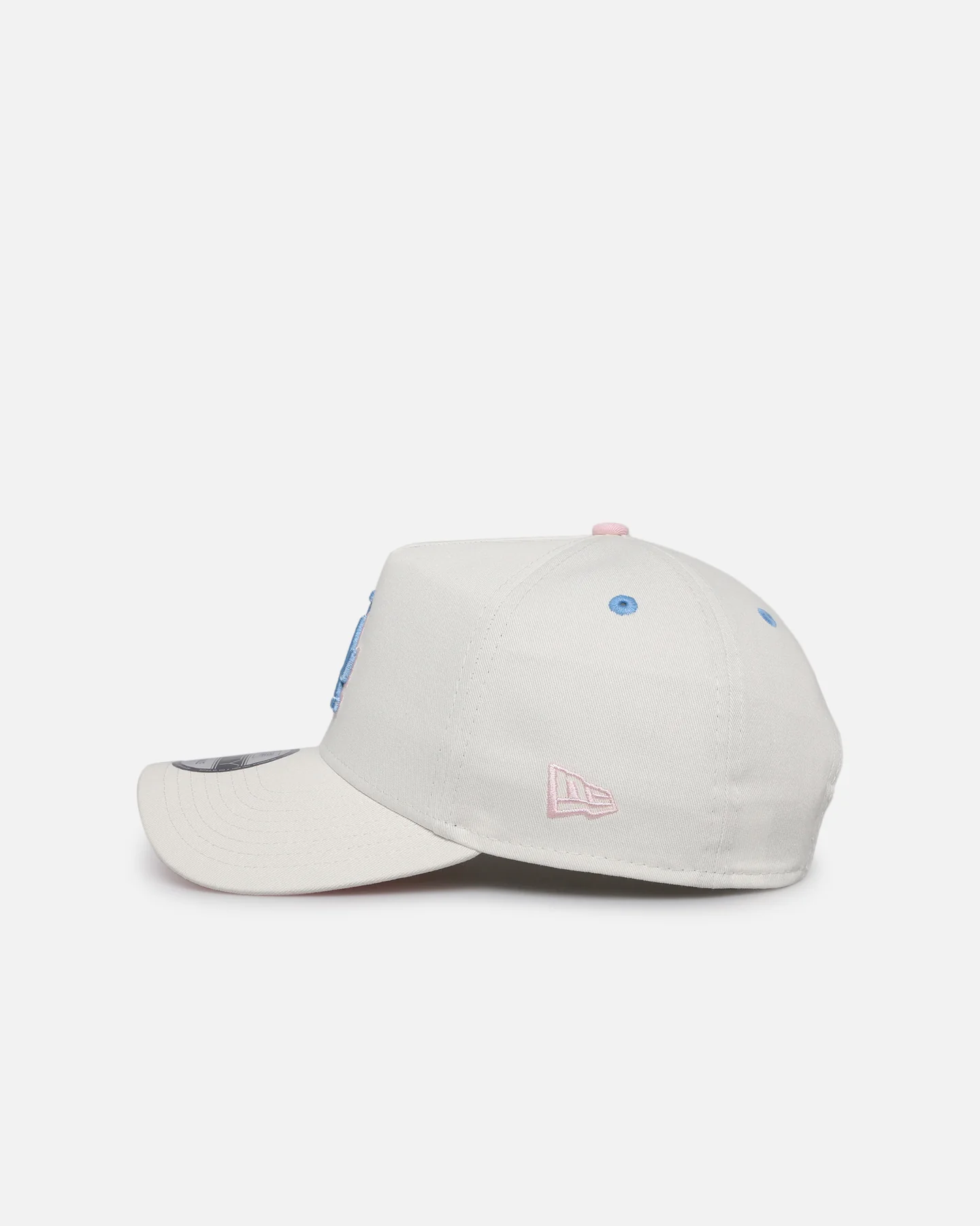 New Era Los Angeles Dodgers 'Pastel' 9FORTY A-Frame Snapback Chrome White - Image 4