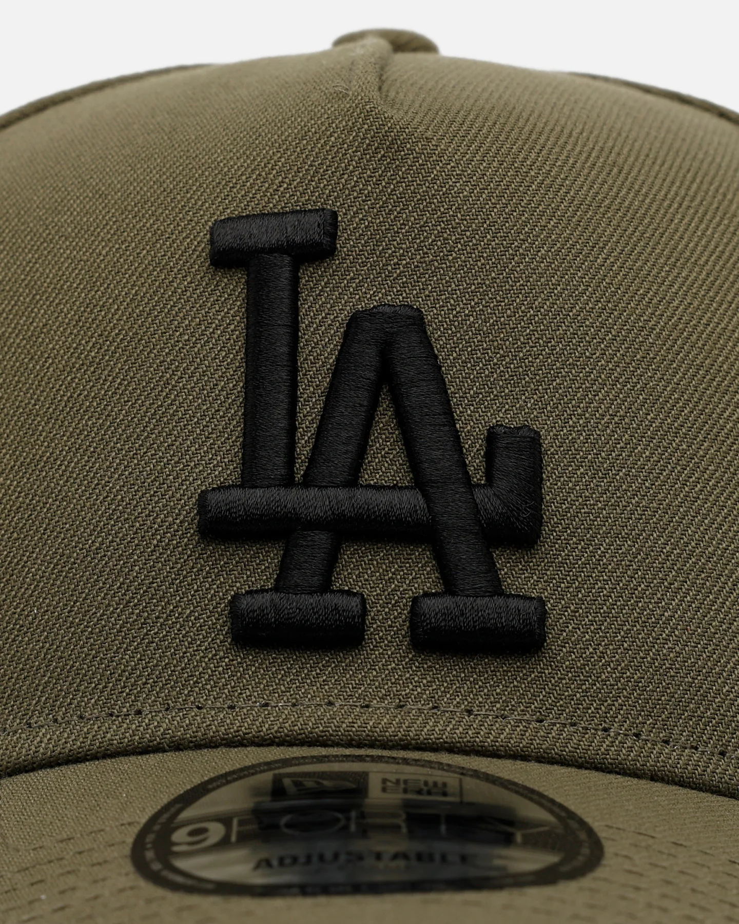 New Era Los Angeles Dodgers 'Easy Olive' 9FORTY A-Frame Snapback Olive - Image 5