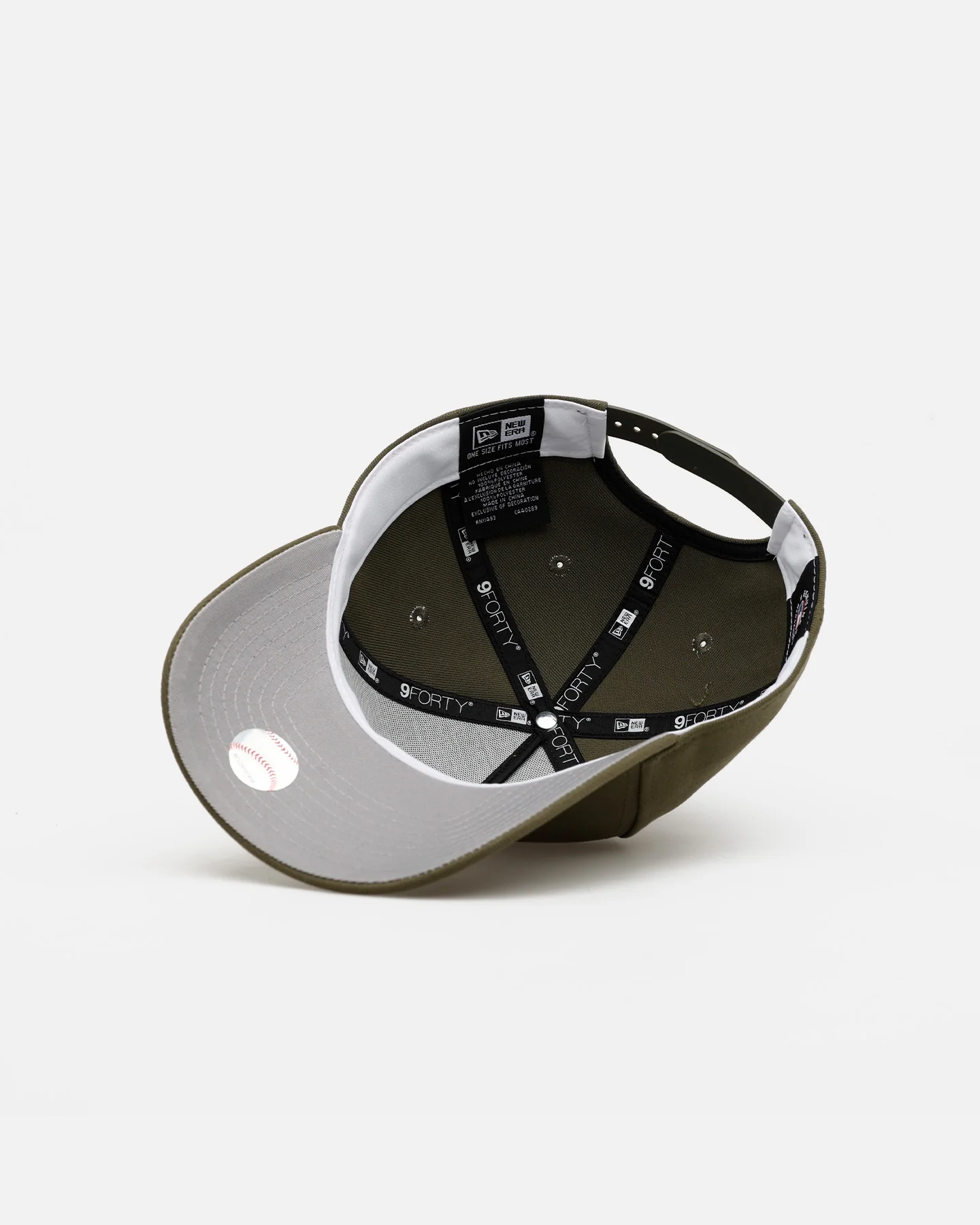New Era Los Angeles Dodgers 'Easy Olive' 9FORTY A-Frame Snapback Olive - Image 6