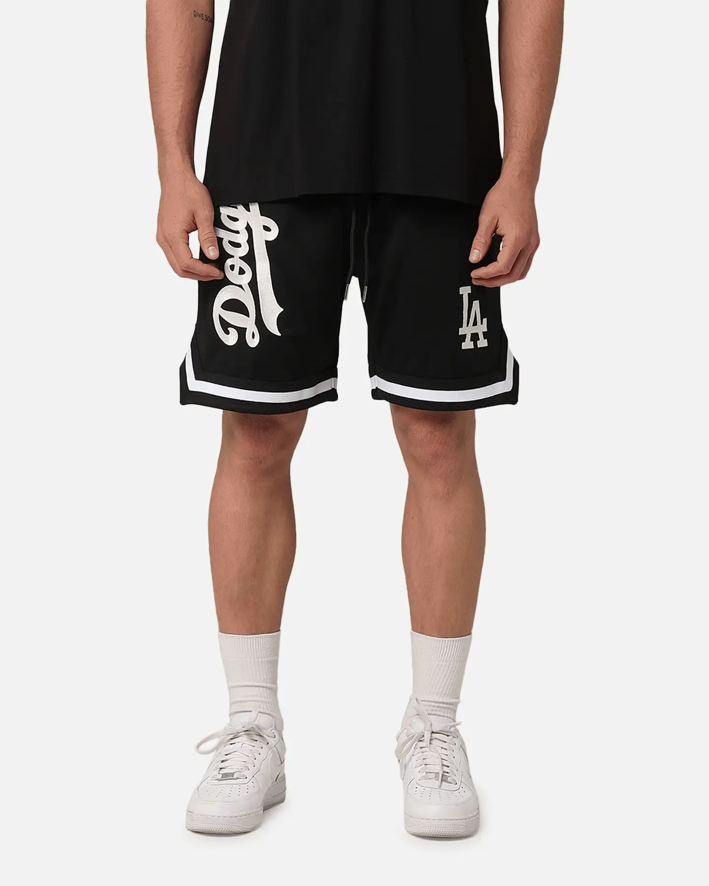 New Era Los Angeles Dodgers Mesh Glow Shorts Black