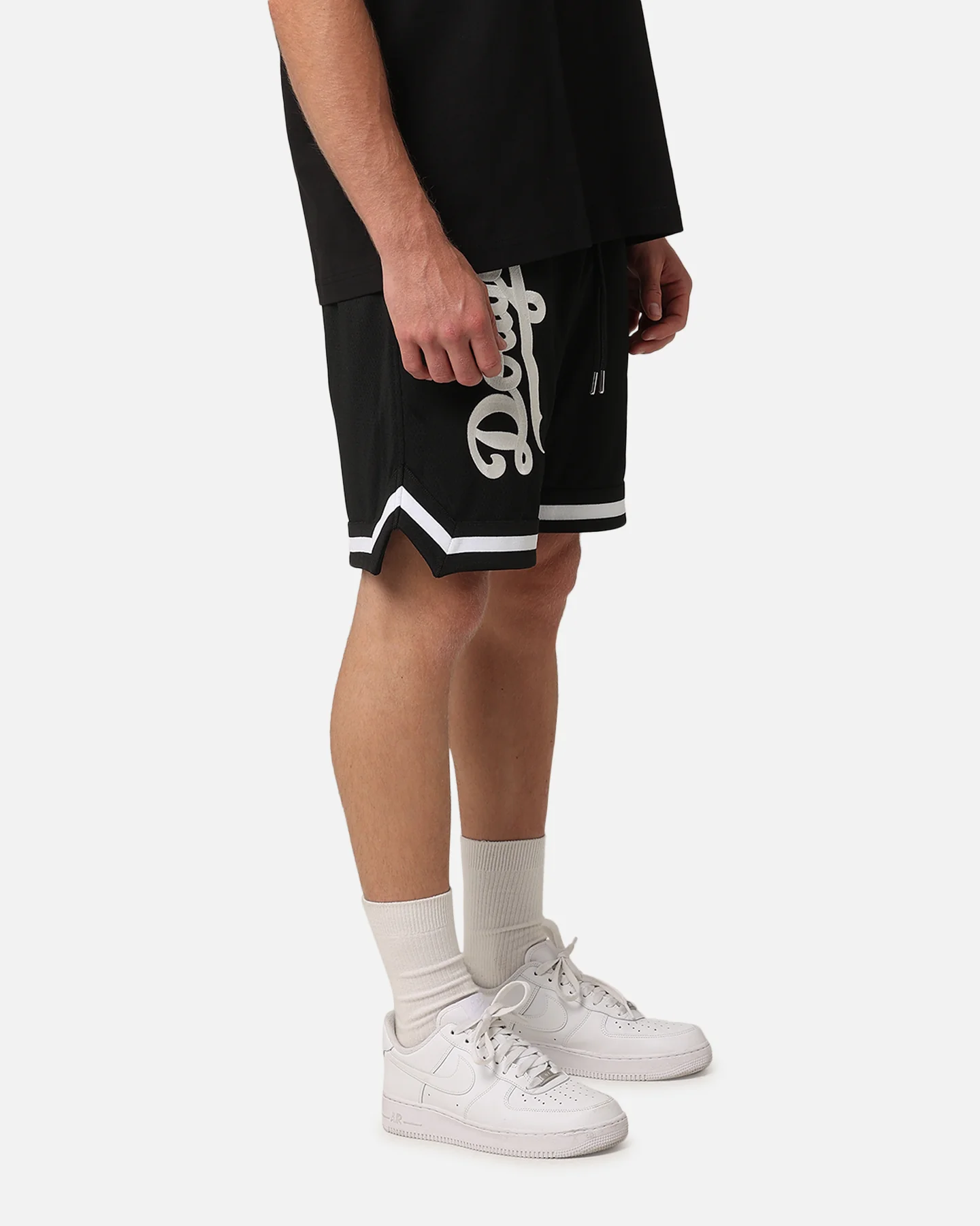 New Era Los Angeles Dodgers Mesh Glow Shorts Black - Image 6