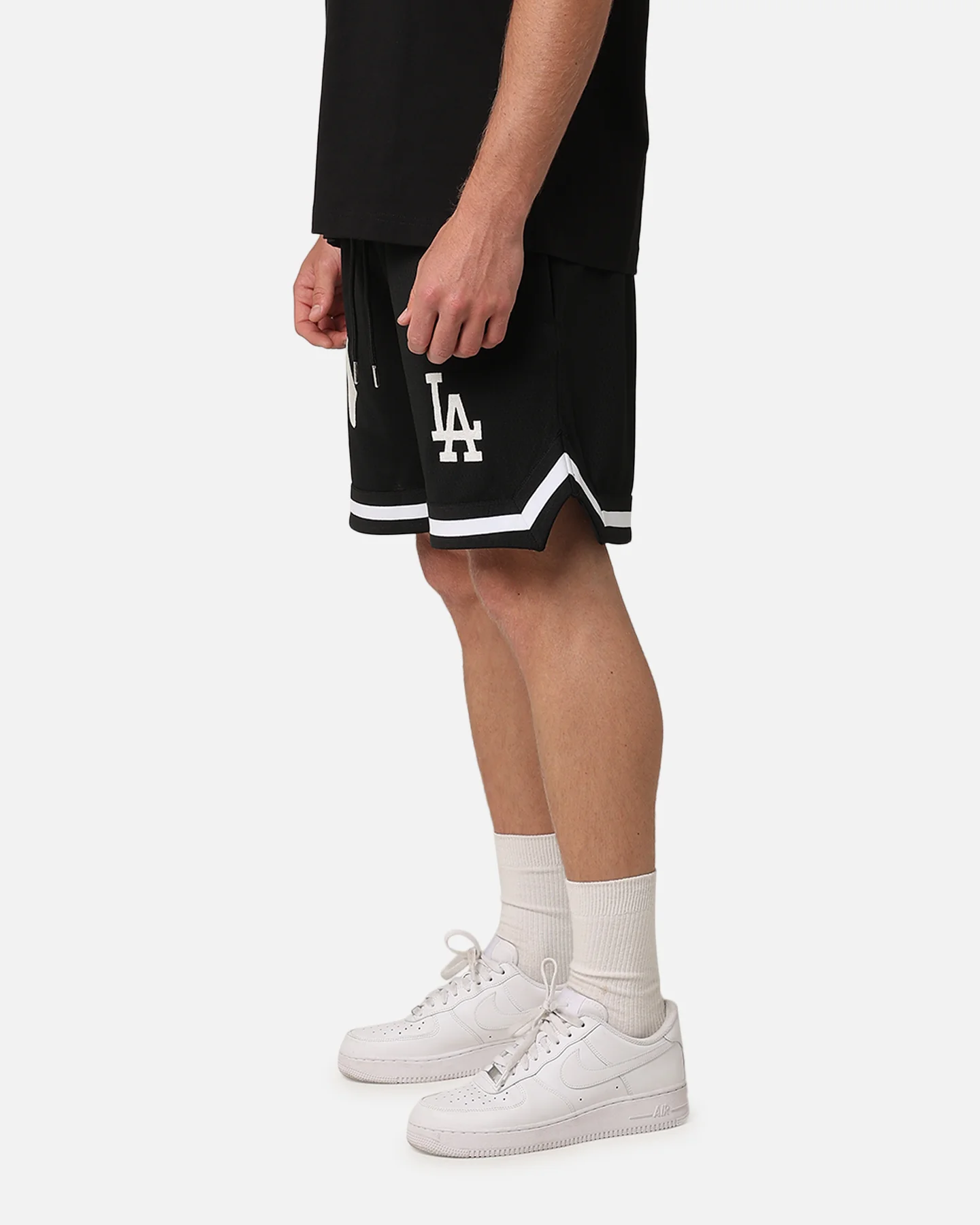 New Era Los Angeles Dodgers Mesh Glow Shorts Black - Image 7