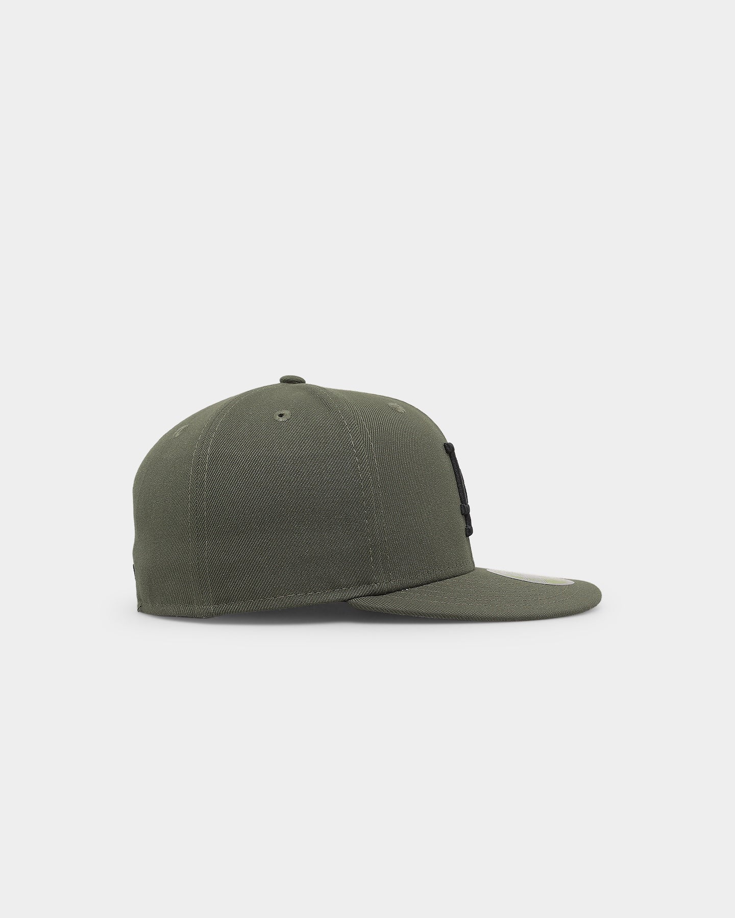 New Era Los Angeles Dodgers 'Olive Black' 59FIFTY Fitted Olive/Black - Image 3