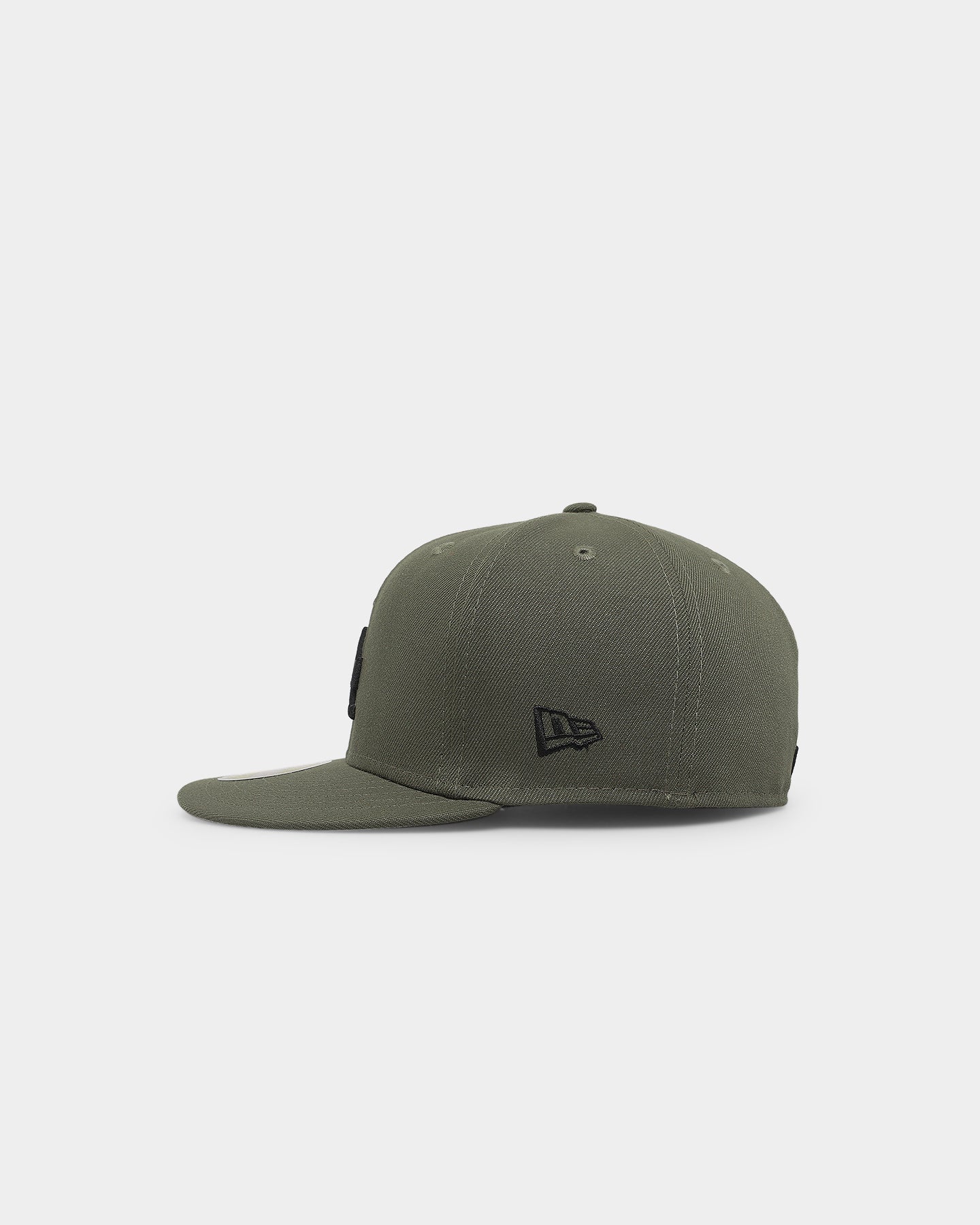 New Era Los Angeles Dodgers 'Olive Black' 59FIFTY Fitted Olive/Black - Image 4