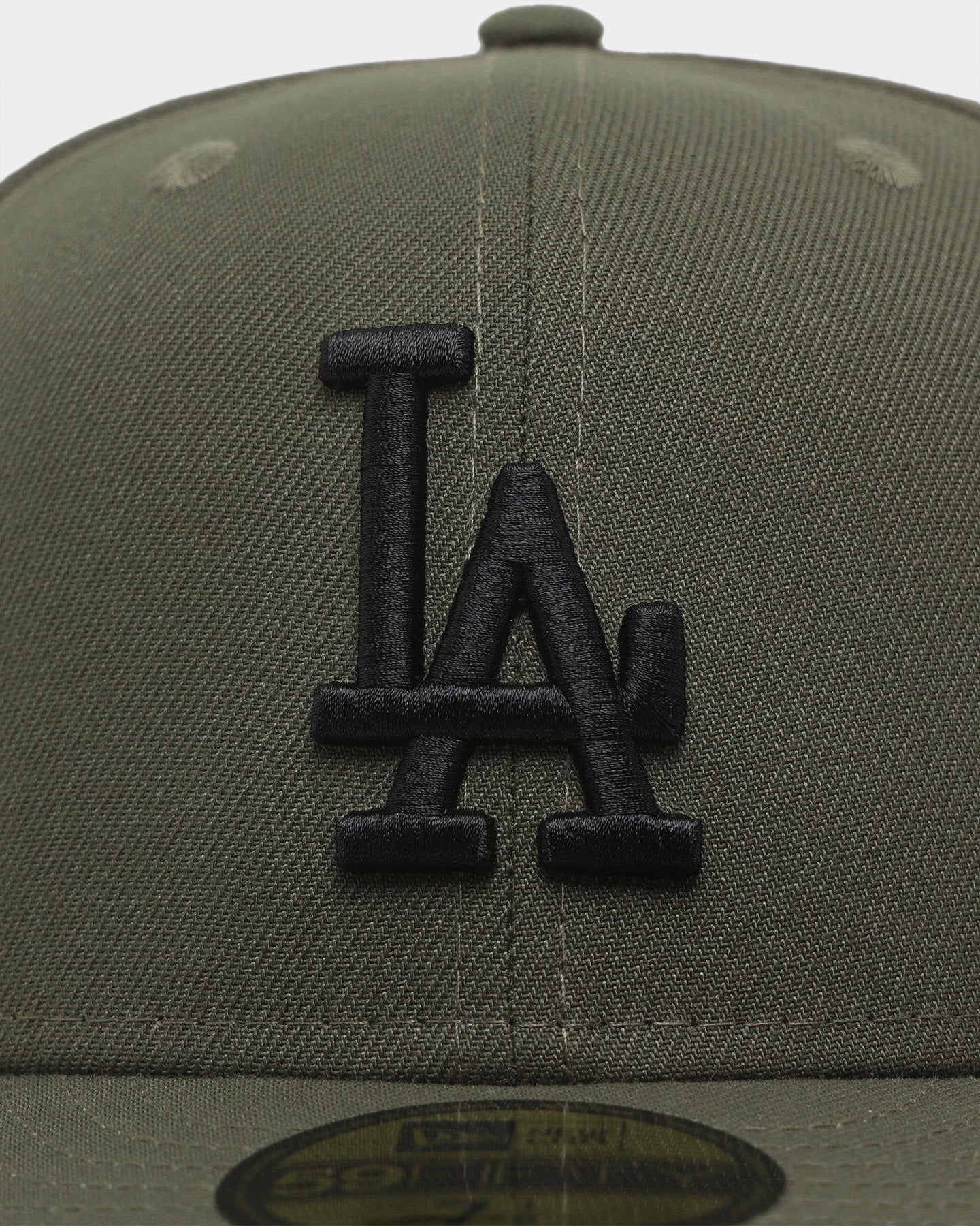 New Era Los Angeles Dodgers 'Olive Black' 59FIFTY Fitted Olive/Black - Image 5