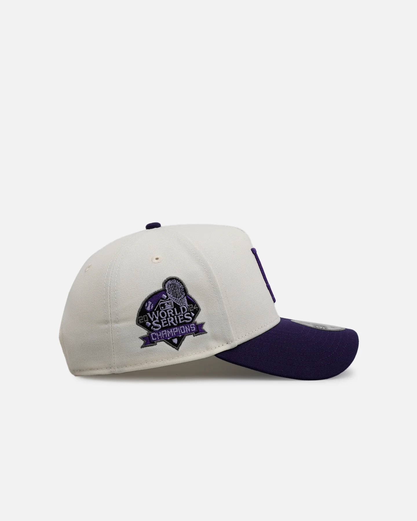 New Era Los Angeles Dodgers 'Purple Haze 2.0' 9FORTY A-Frame Snapback Chrome/Purple - Image 3