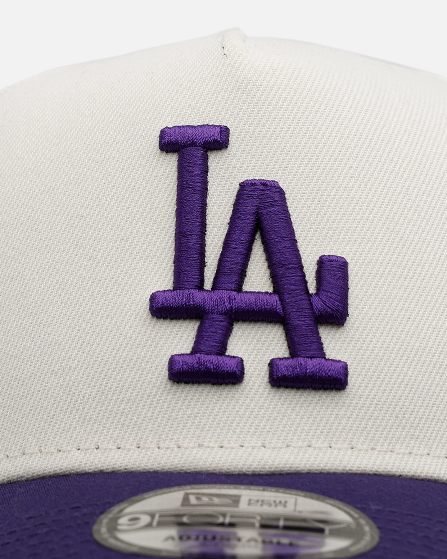 New Era Los Angeles Dodgers 'Purple Haze 2.0' 9FORTY A-Frame Snapback Chrome/Purple - Image 5