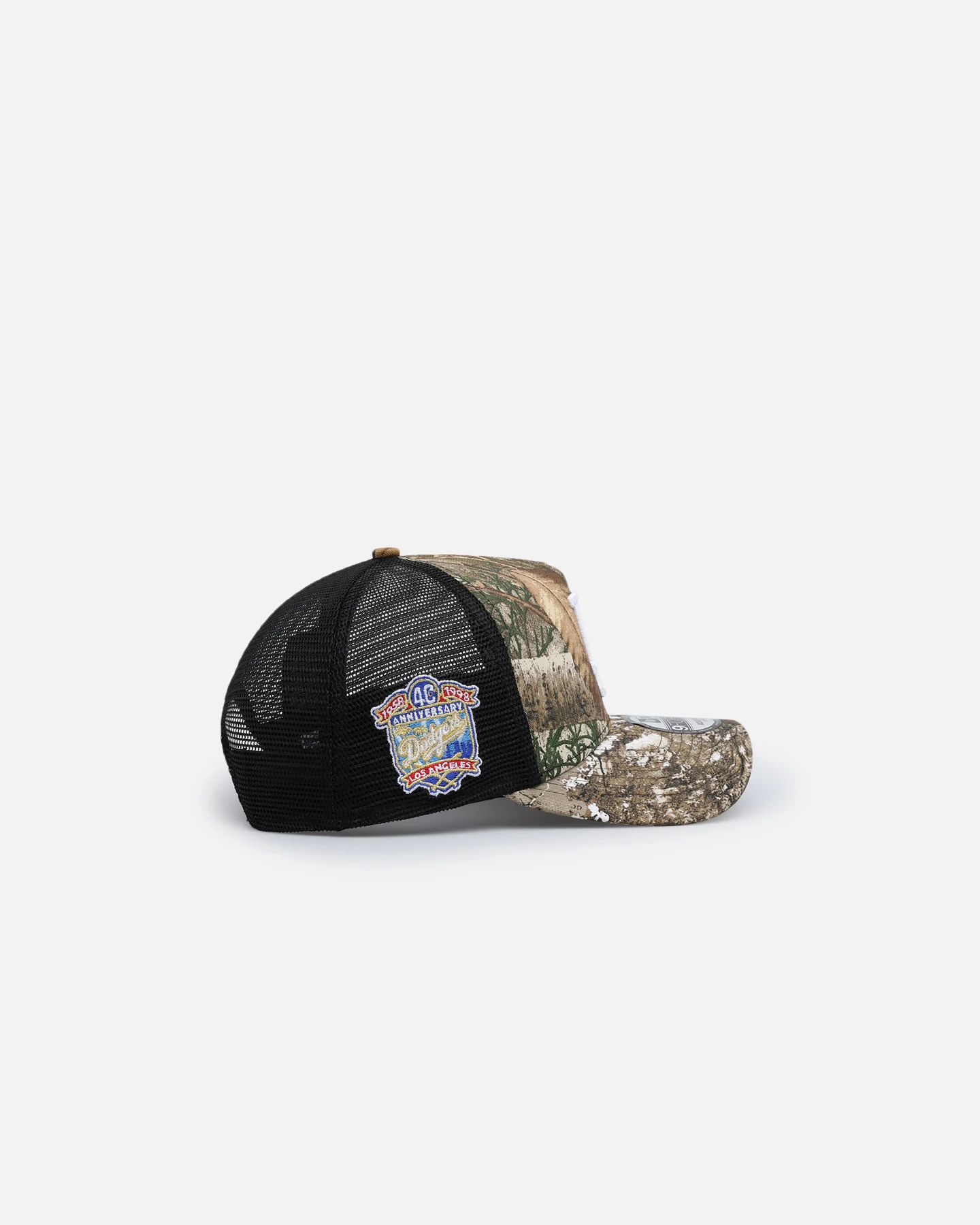 New Era Los Angeles Dodgers 'Real Tree' 9FORTY A-Frame Trucker Snapback Realtree Edge - Image 3