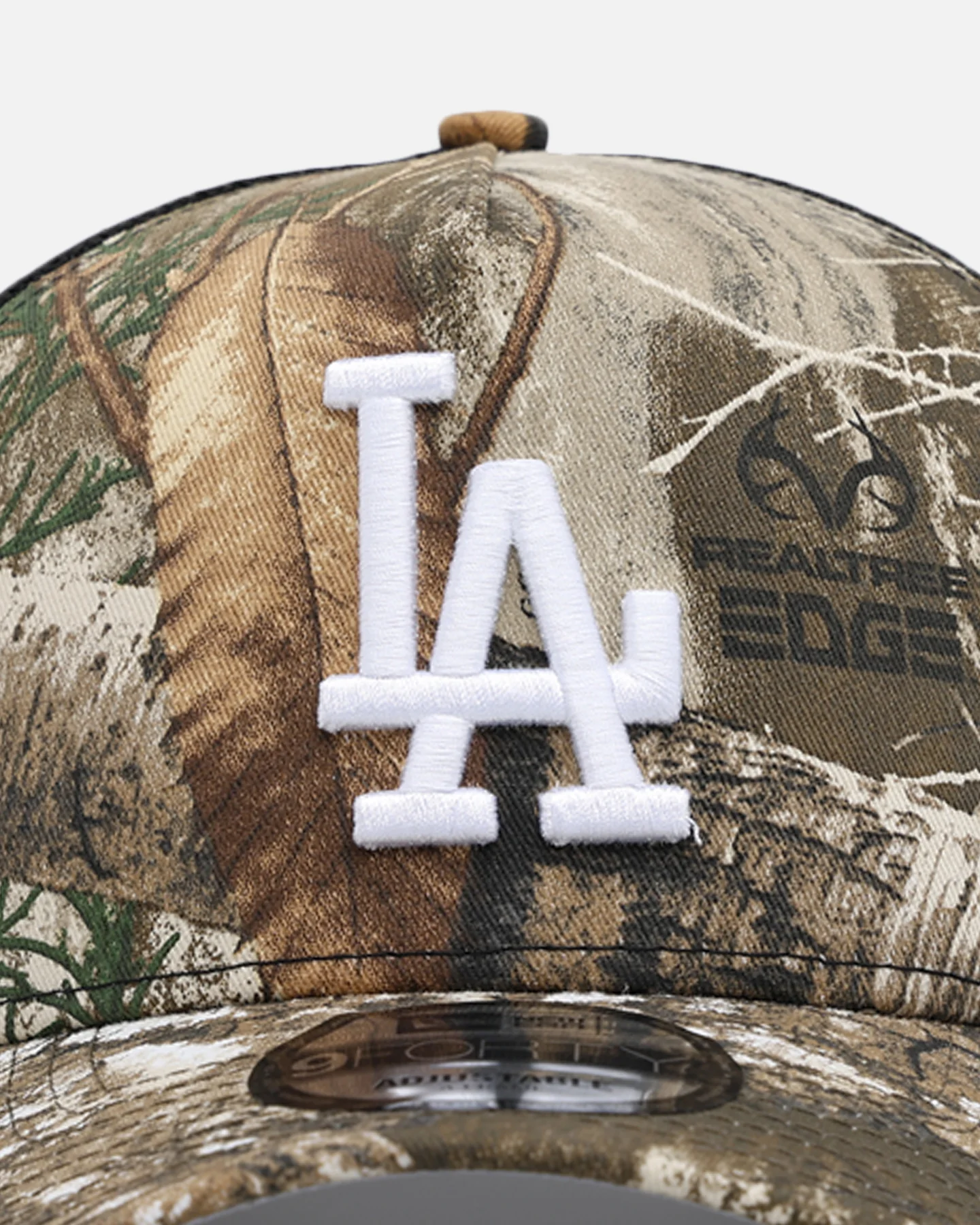 New Era Los Angeles Dodgers 'Real Tree' 9FORTY A-Frame Trucker Snapback Realtree Edge - Image 5