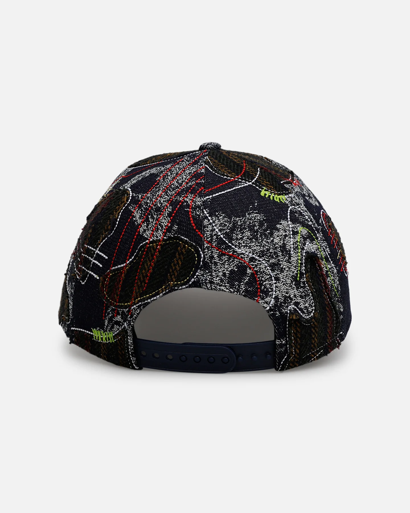 New Era Los Angeles Dodgers 'Running Stitch' 9FORTY A-Frame Snapback Multi - Image 3
