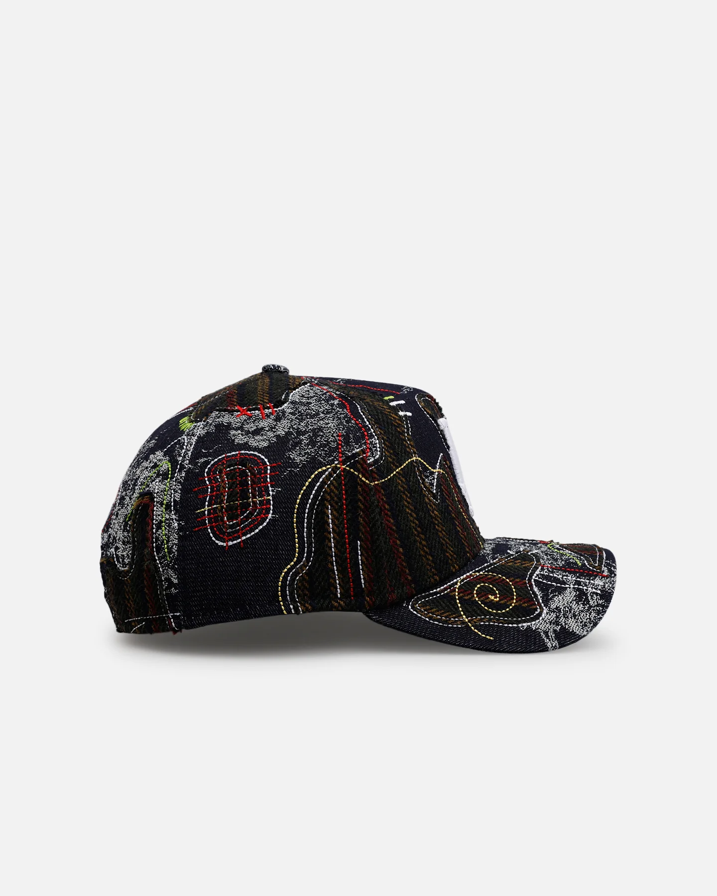 New Era Los Angeles Dodgers 'Running Stitch' 9FORTY A-Frame Snapback Multi - Image 4