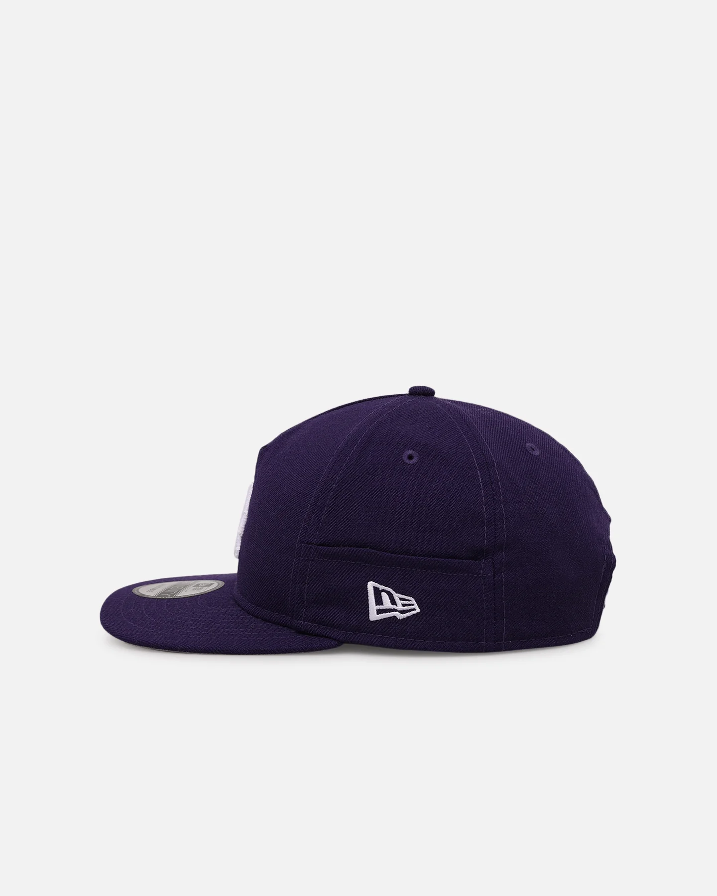 New Era Los Angeles Dodgers 'Stash Pocket' 19TWENTY Snapback Purple - Image 4