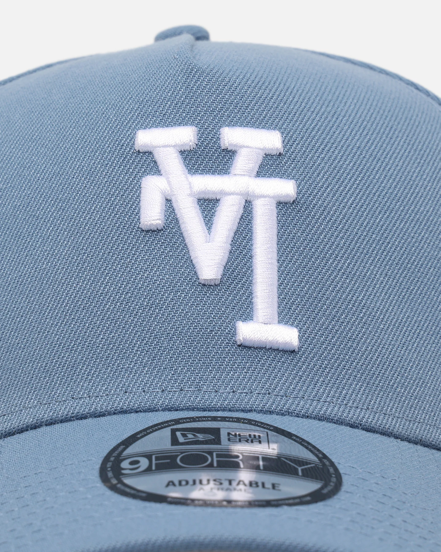 New Era Los Angeles Dodgers 'Upside Down LA Polychromatic' 9FORTY A-Frame Snapback Blue - Image 5