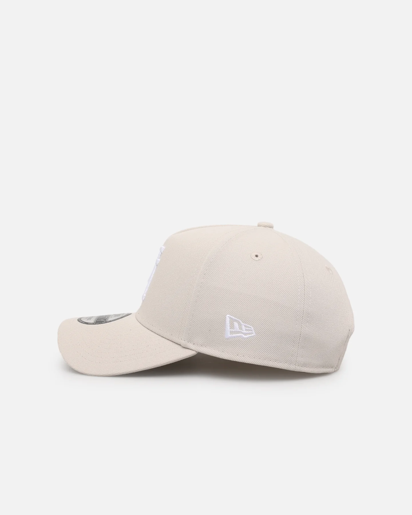 New Era Los Angeles Dodgers 'Upside Down LA Polychromatic' 9FORTY A-Frame Snapback Stone - Image 4