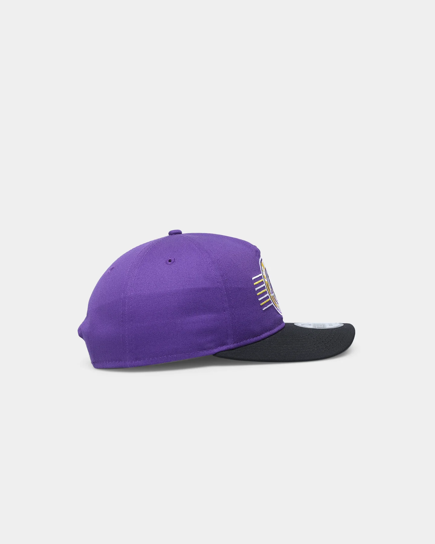 New Era Los Angeles Lakers 2-Tone Old Golfer Snapback Purple - Image 4