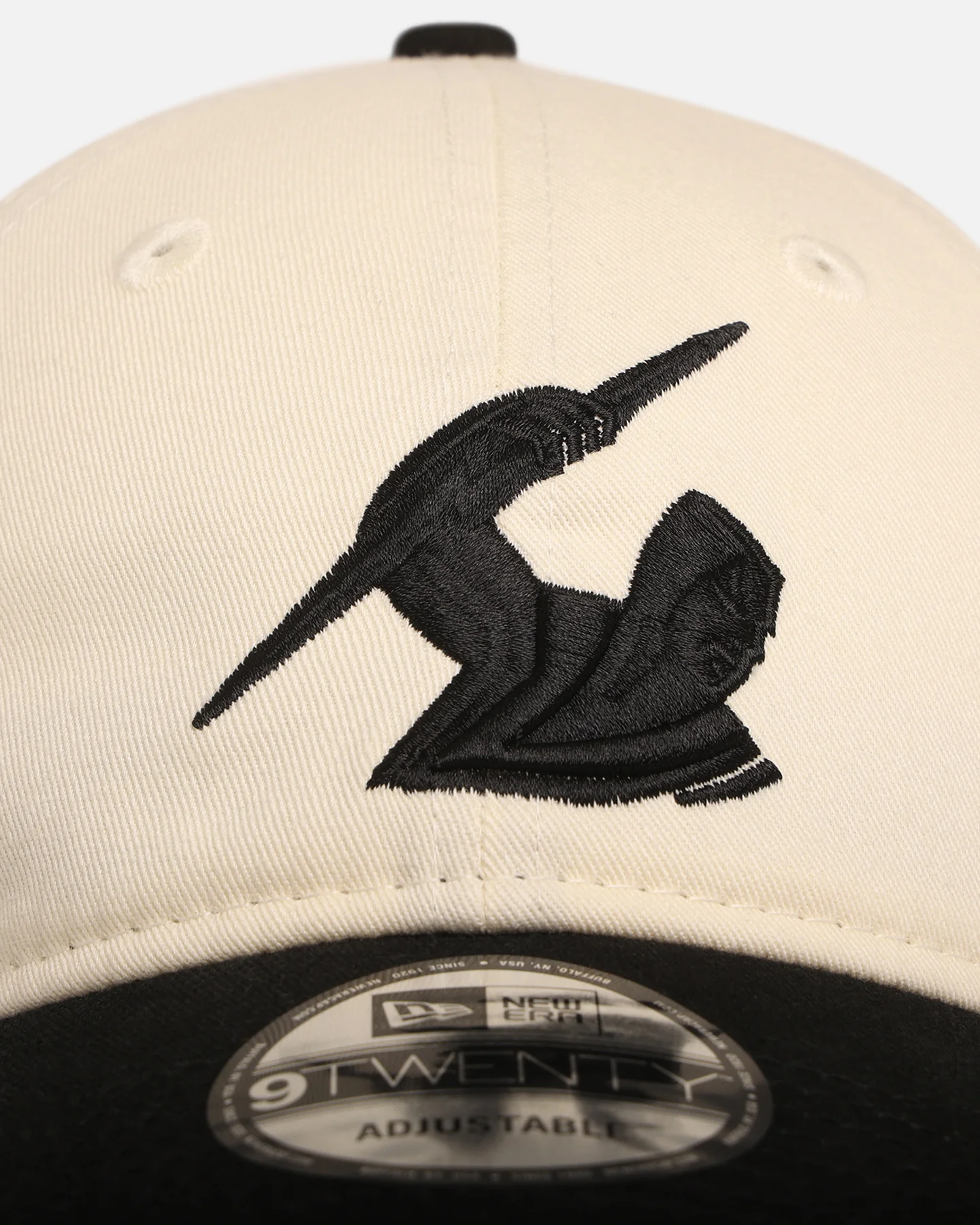 New Era Melbourne Storm 'NRL Two Tone' 9TWENTY Strapback Chrome White/Black - Image 5