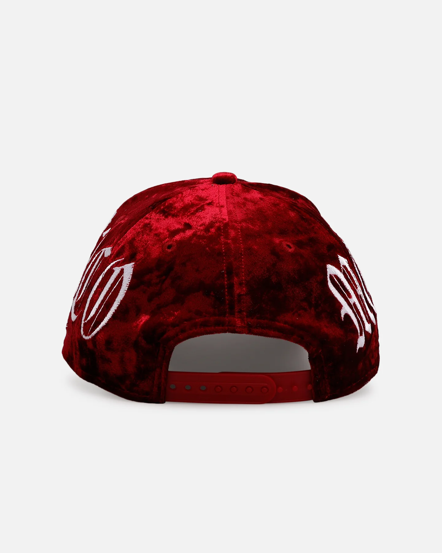 New Era Mexico National Baseball Team 'Velvet Gothic Script' 9FORTY A-Frame Snapback Maroon - Image 3