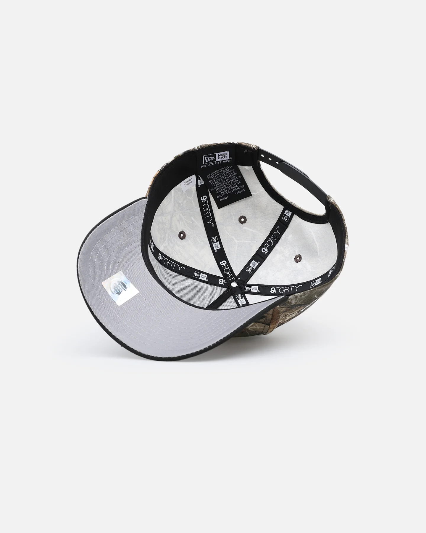 New Era NCAA Hawaii Rainbow Warriors 'Real Tree' 9FORTY A-Frame Snapback Realtree - Image 6