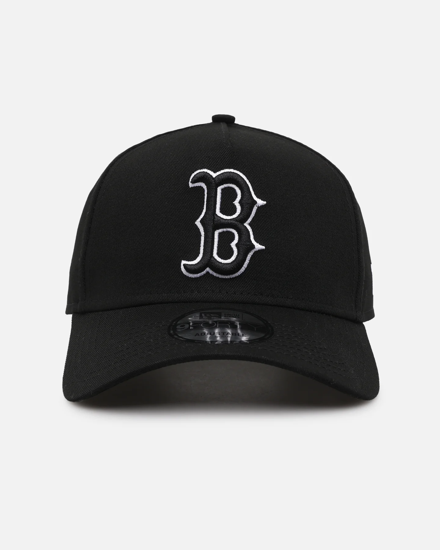 New Era Boston Red Sox 9FORTY A-Frame Snapback Black/White
