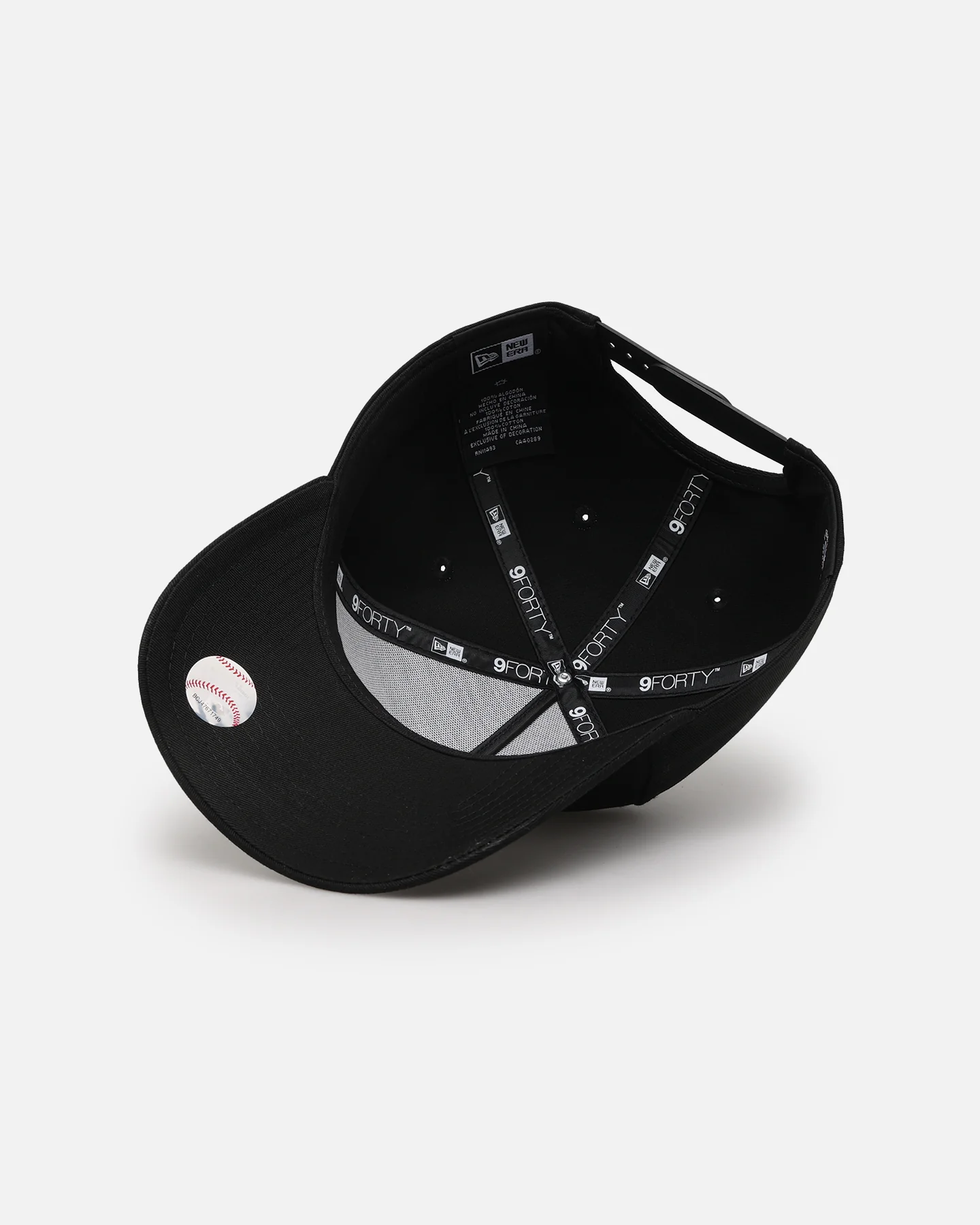 New Era Boston Red Sox 9FORTY A-Frame Snapback Black/White - Image 6