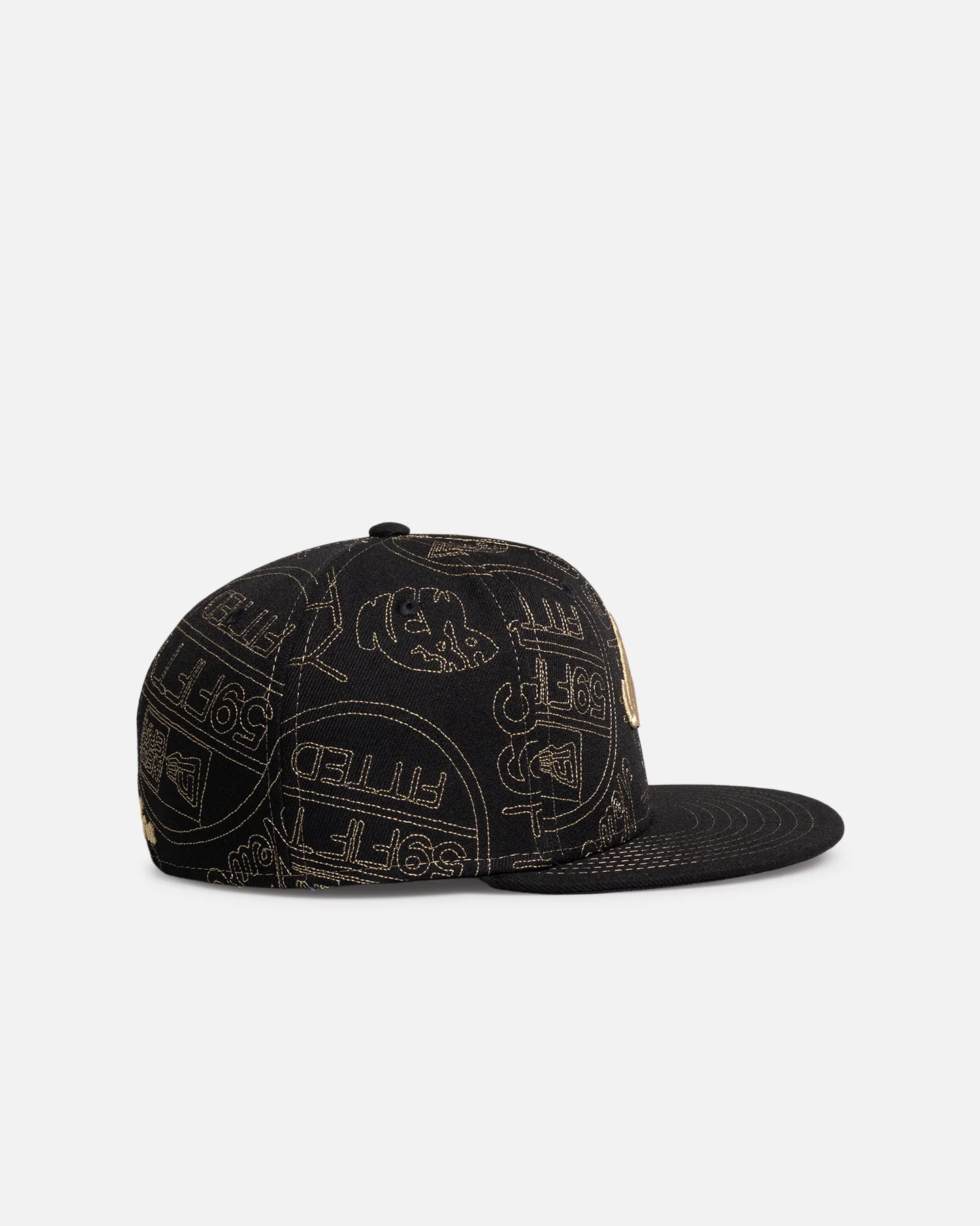 New Era New Era 'Sticker AOP' 59FIFTY Fitted Black - Image 3