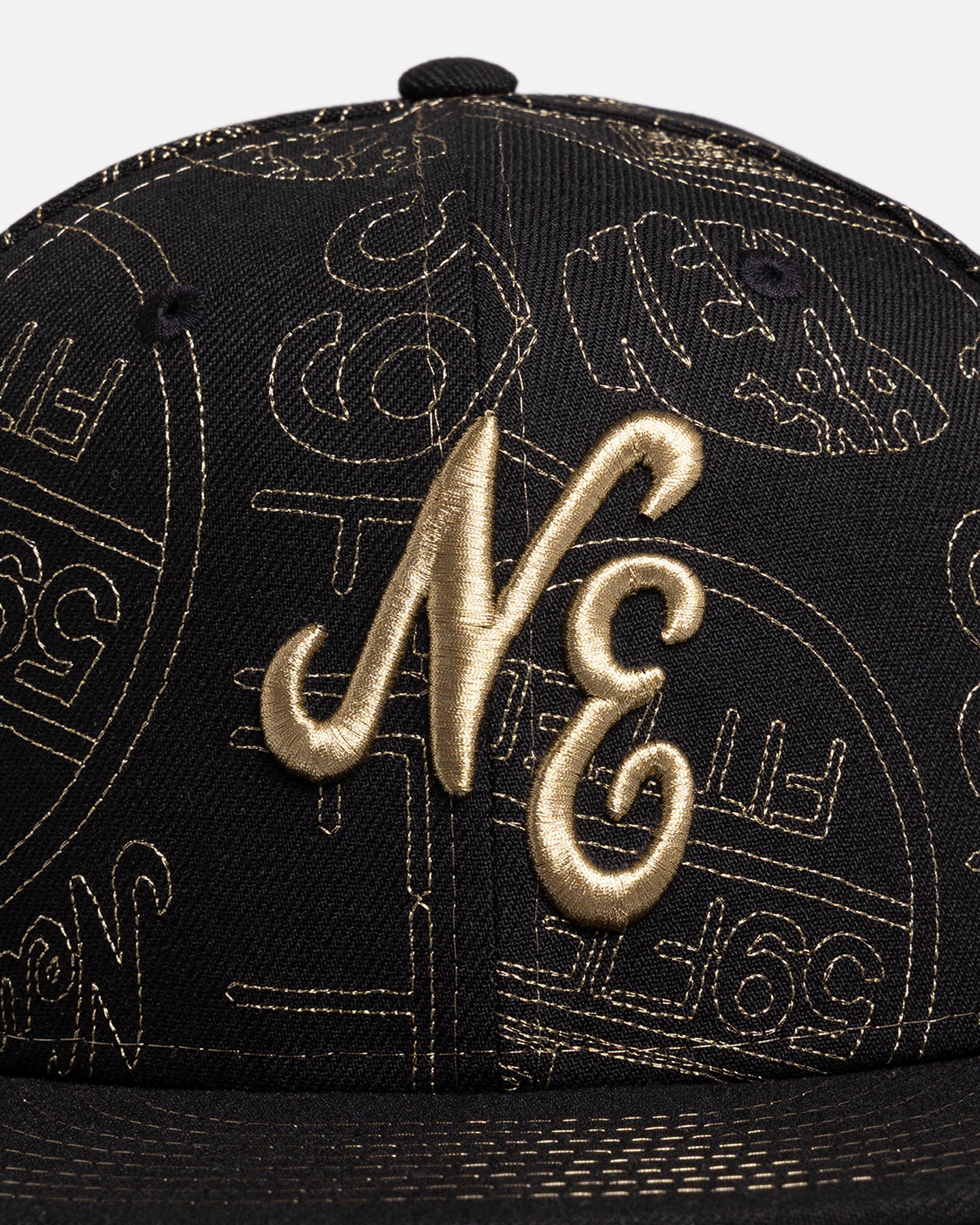 New Era New Era 'Sticker AOP' 59FIFTY Fitted Black - Image 5