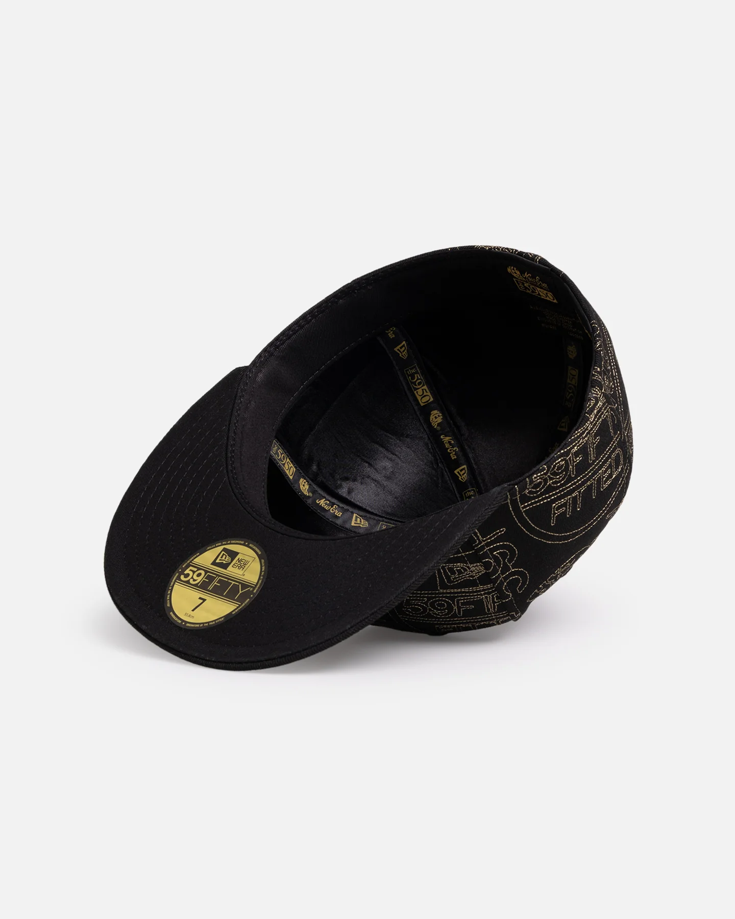 New Era New Era 'Sticker AOP' 59FIFTY Fitted Black - Image 6