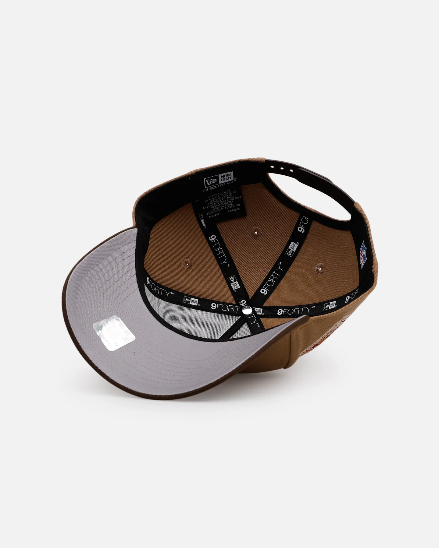 New Era New York Giants 'Thanksgiving Football' 9FORTY A-Frame Snapback Khaki - Image 6