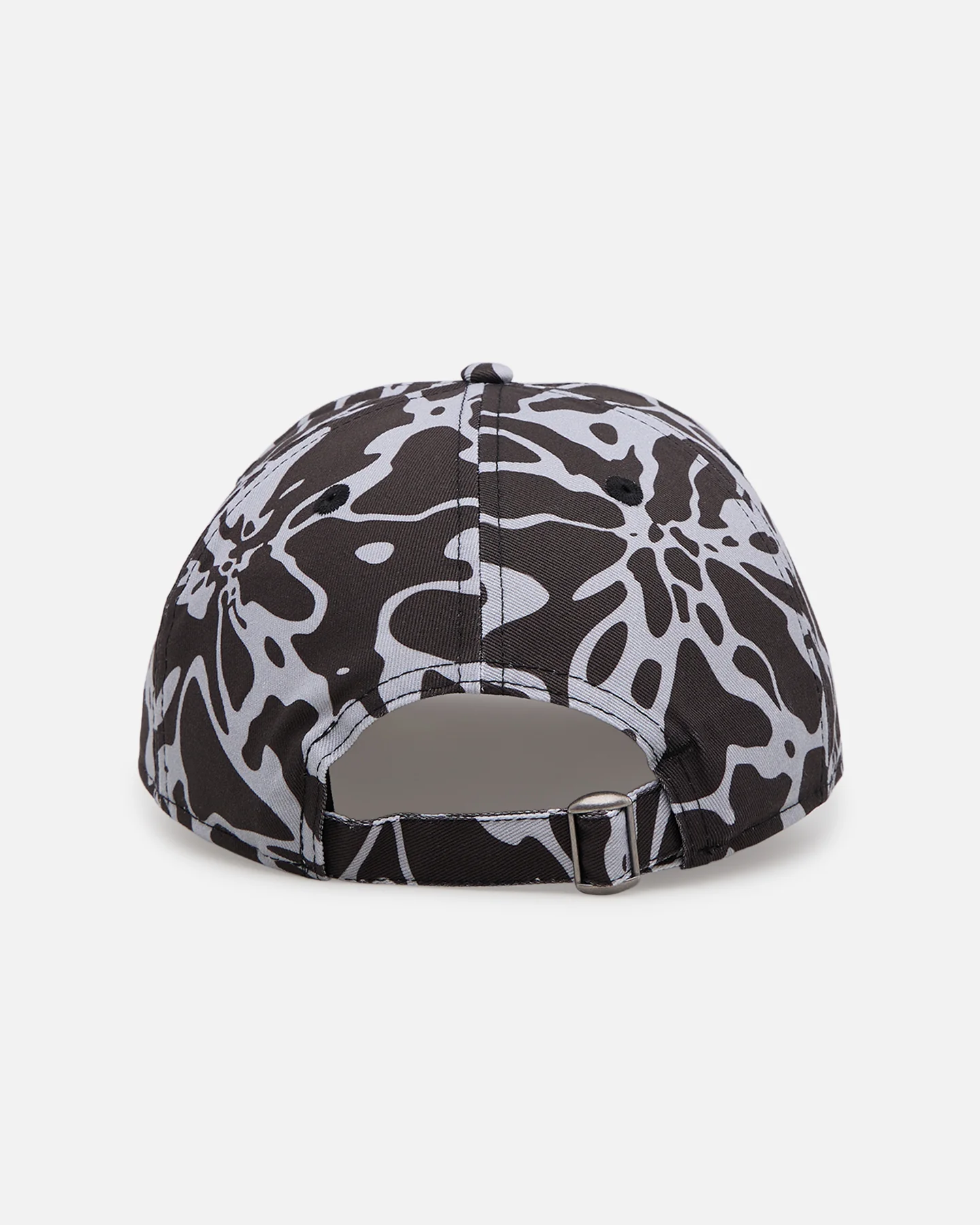 New Era New York Mets 'Brushed Cotton' 19TWENTY Strapback Black/Light Blue - Image 2