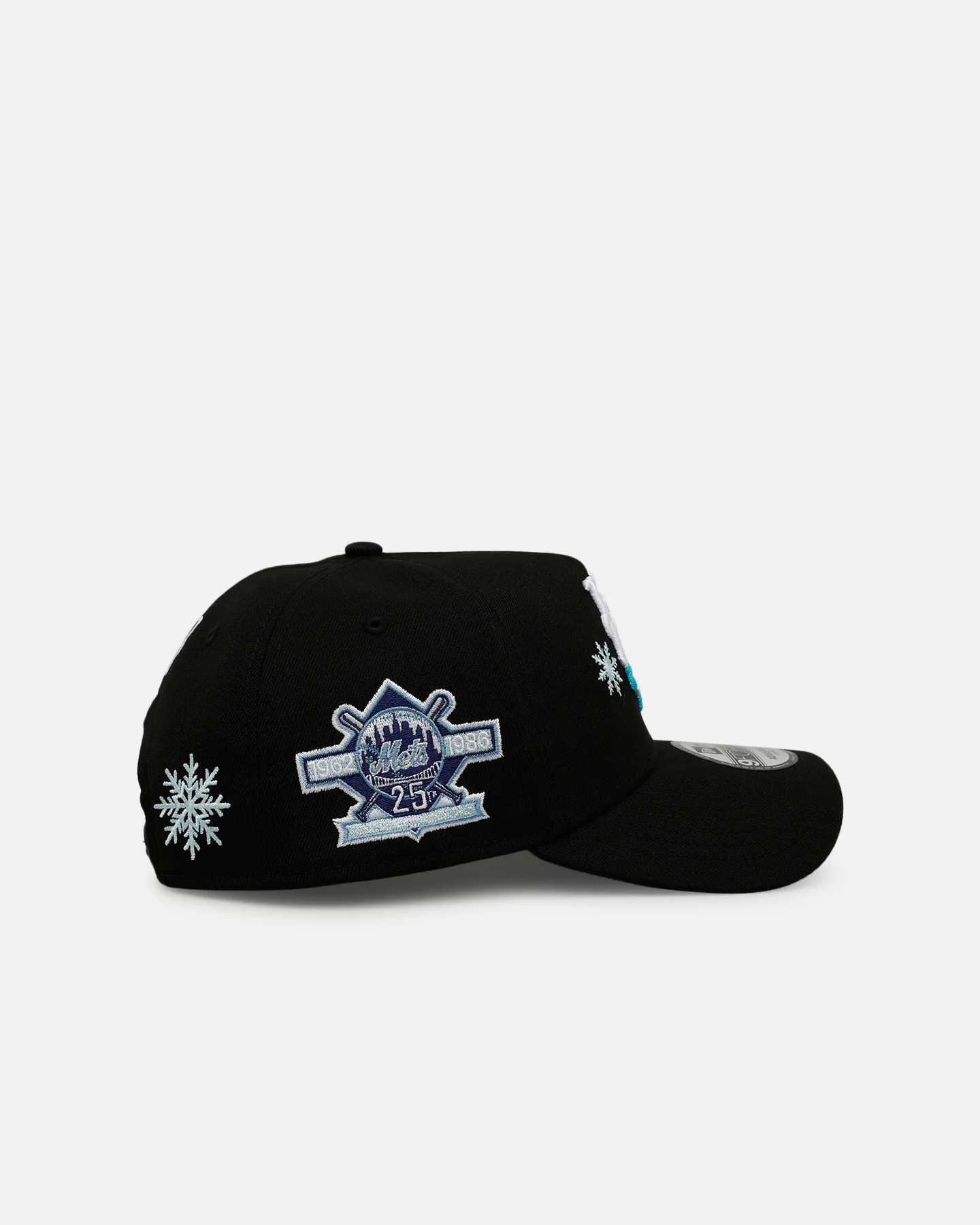 New Era New York Mets 'Cold As Ice' 9FORTY A-Frame Snapback Black - Image 3