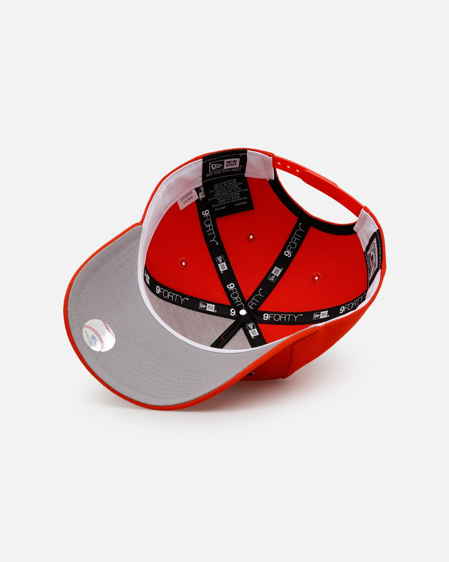New Era New York Mets 'Homage' 9FORTY A-Frame Snapback Orange - Image 6