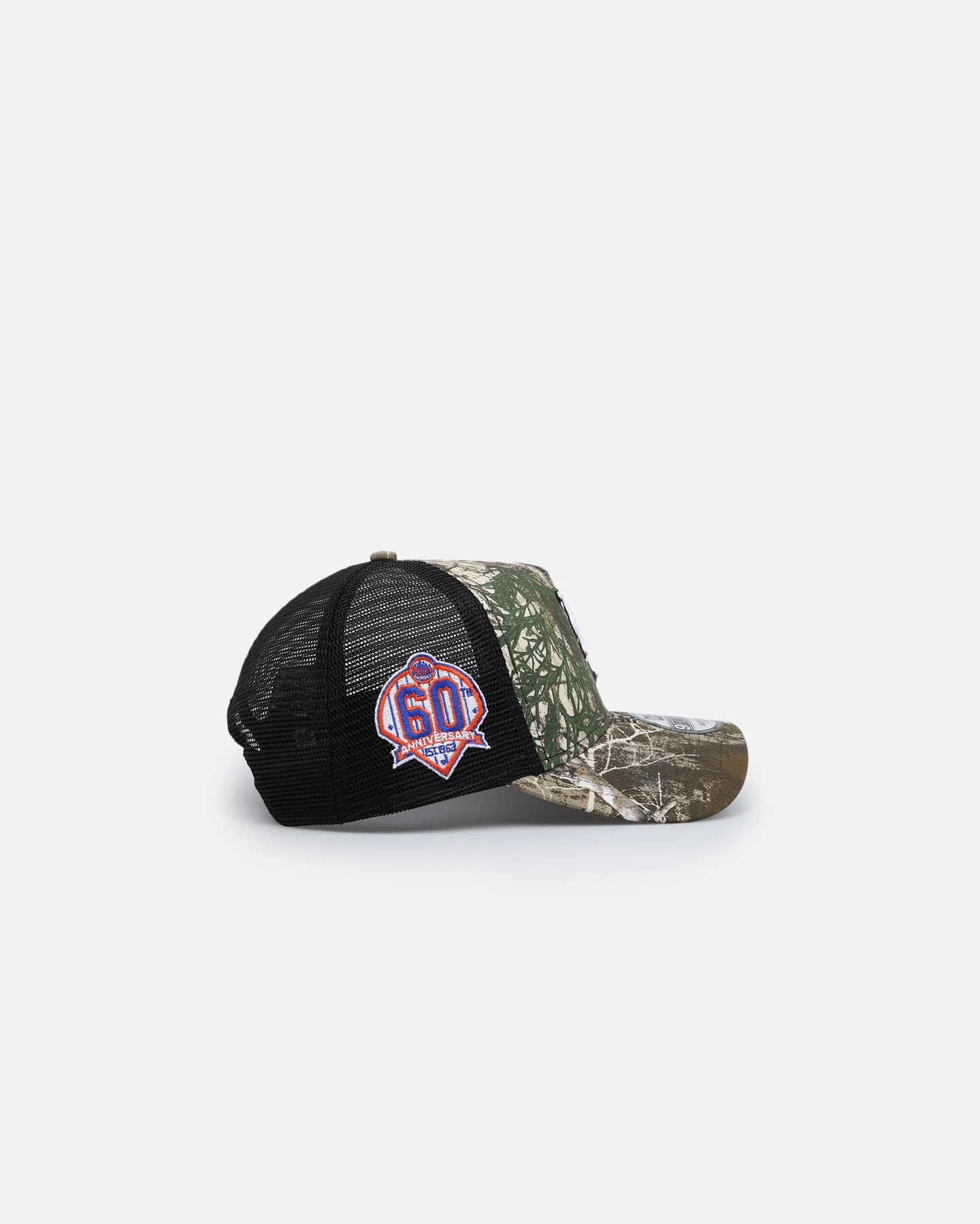 New Era New York Mets 'Real Tree' 9FORTY A-Frame Trucker Snapback Realtree Edge - Image 3