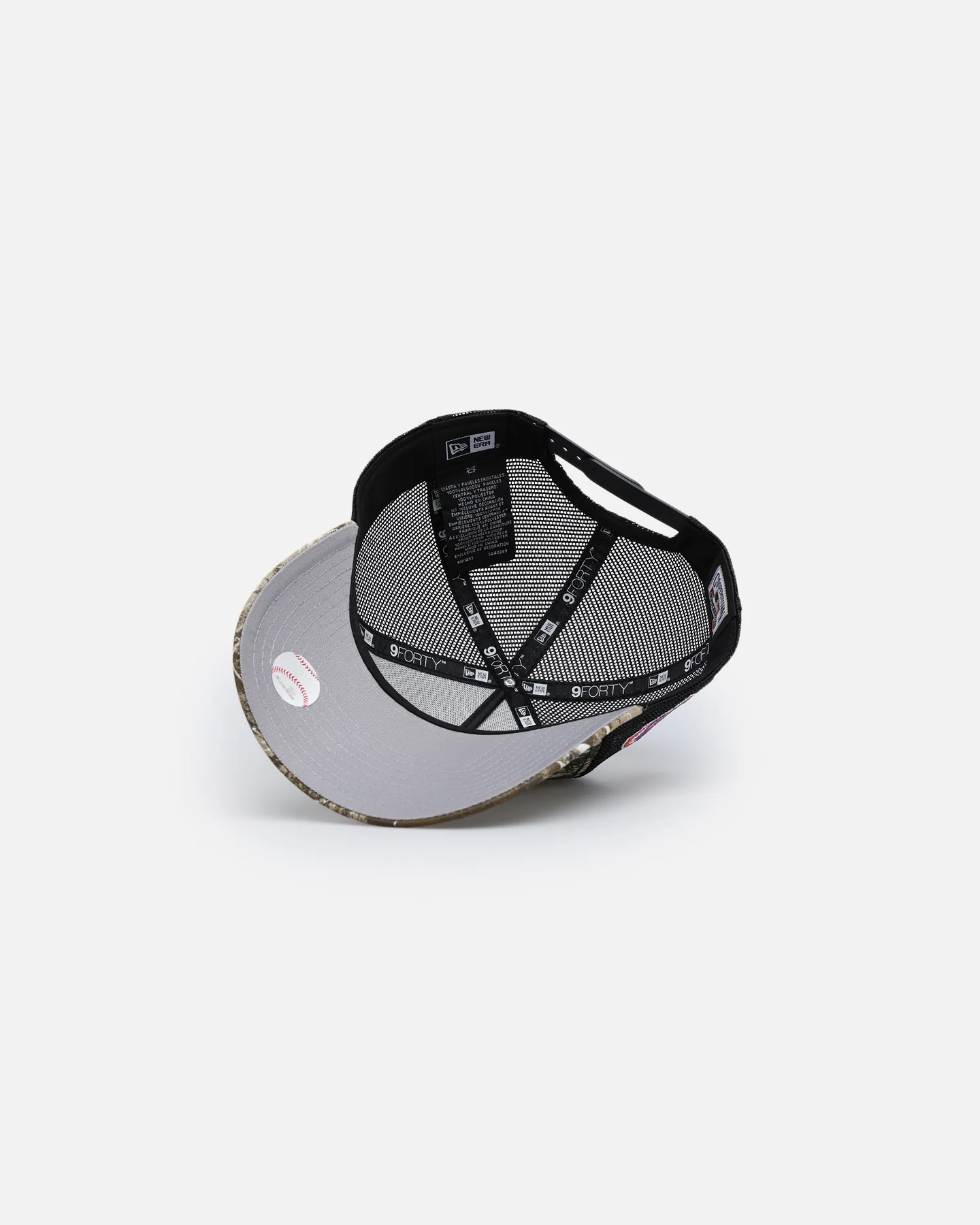 New Era New York Mets 'Real Tree' 9FORTY A-Frame Trucker Snapback Realtree Edge - Image 6