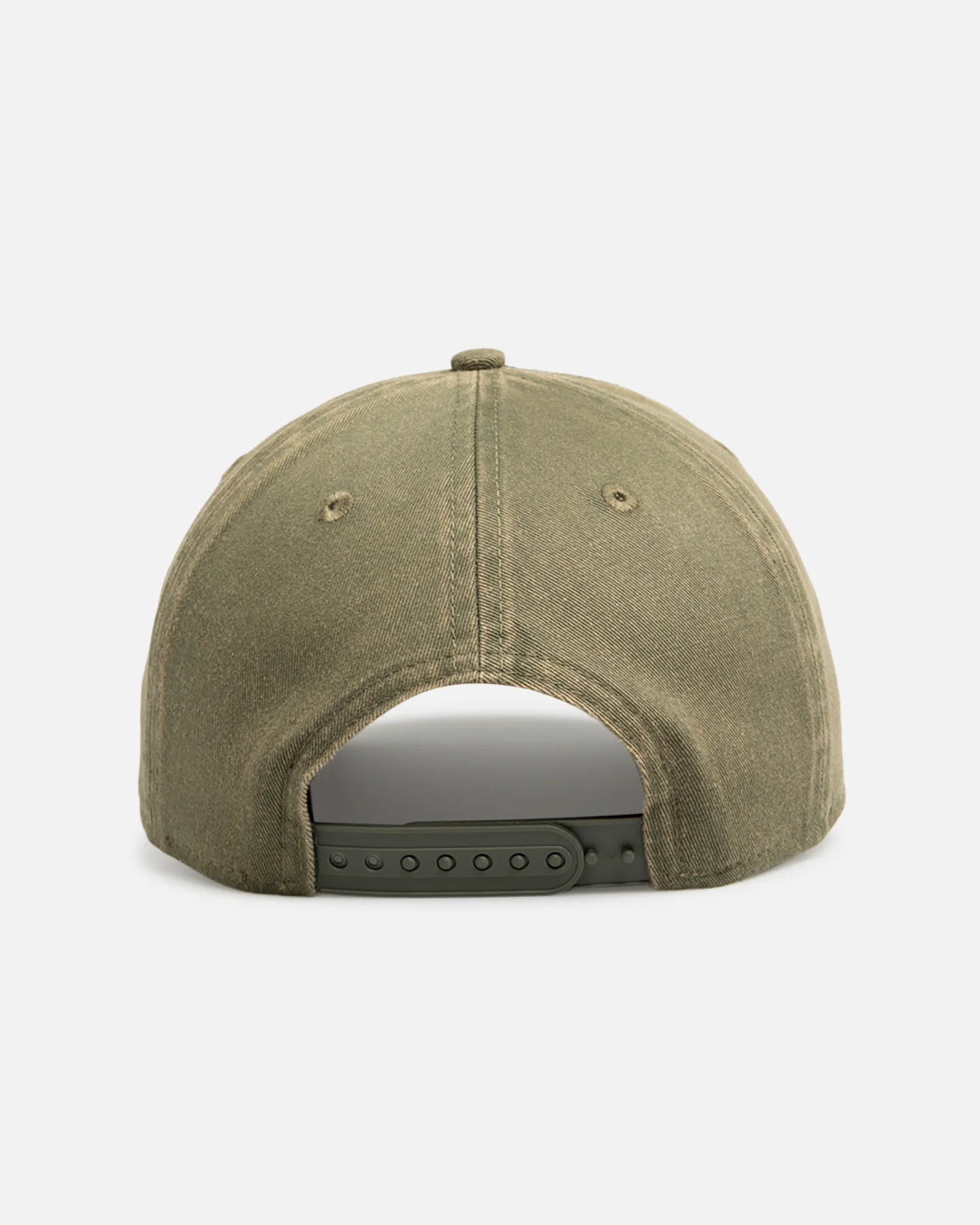 New Era New York Yankees 'Distressed Olive' 9FORTY A-Frame Snapback Olive - Image 2