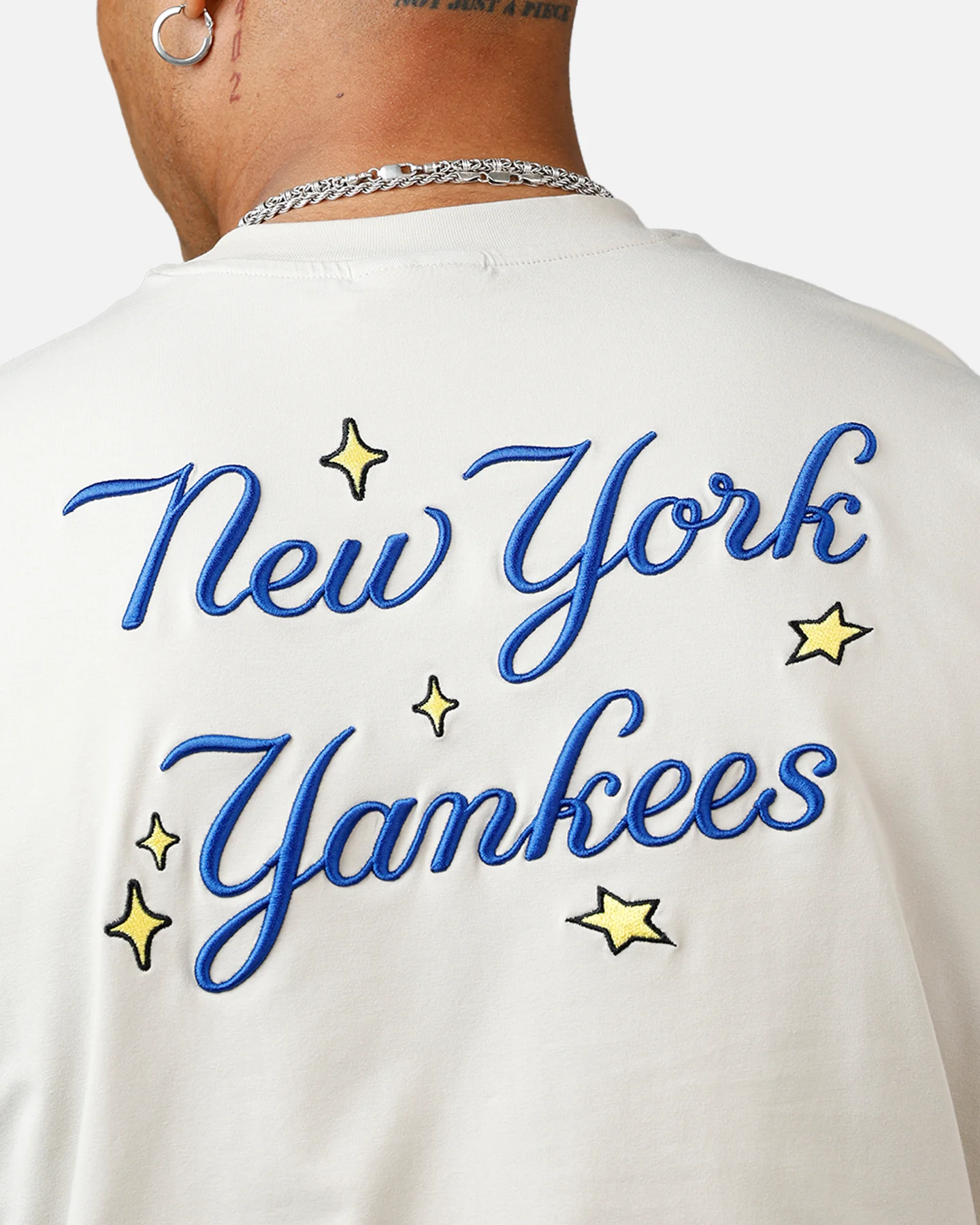 New Era New York Yankees 'Logo Select' Summer T-Shirt Stone - Image 8