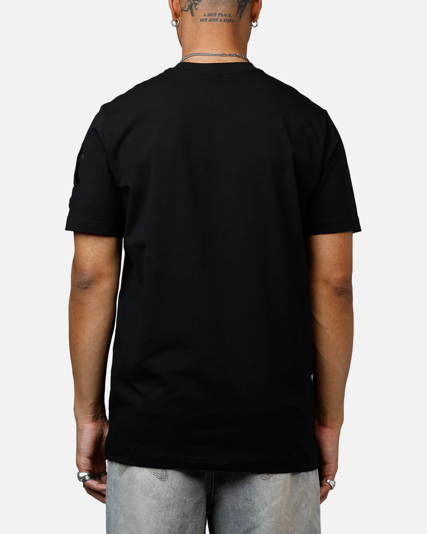New Era New York Yankees Logo Select T-Shirt Black/Black - Image 2