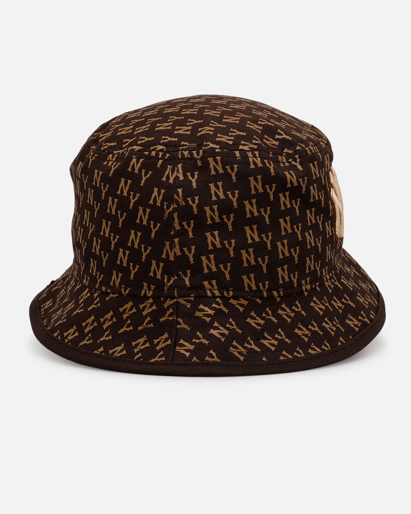 New Era New York Yankees 'Monogram' Bucket Hat Brown - Image 3