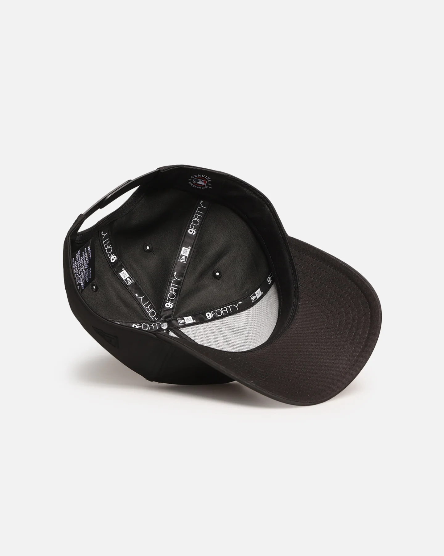 New Era New York Yankees 'Prolite' 9FORTY A-Frame Snapback Black - Image 6