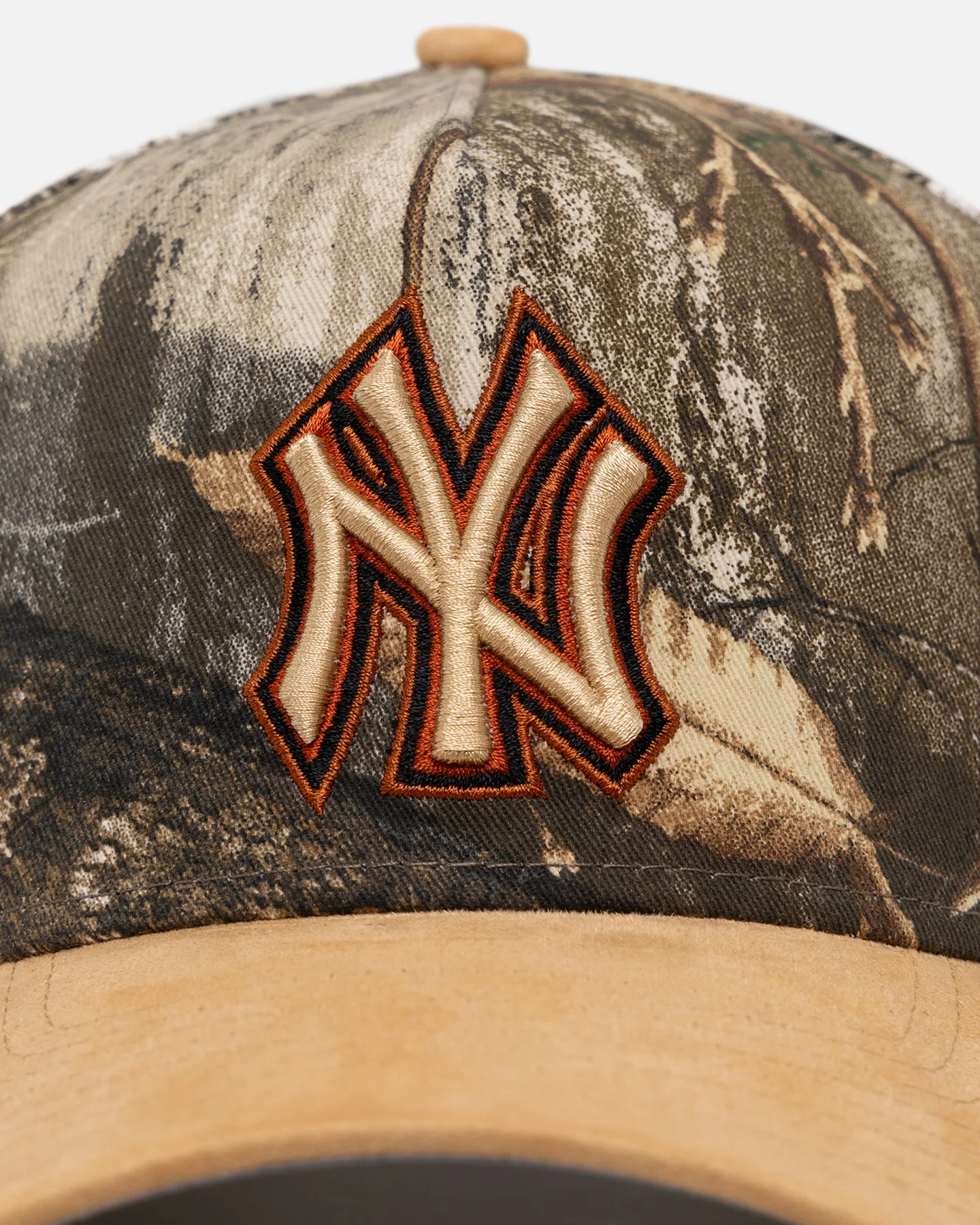 New Era New York Yankees 'Real Tree Tan Suede' 9FORTY A-Frame Snapback Real Tree - Image 5