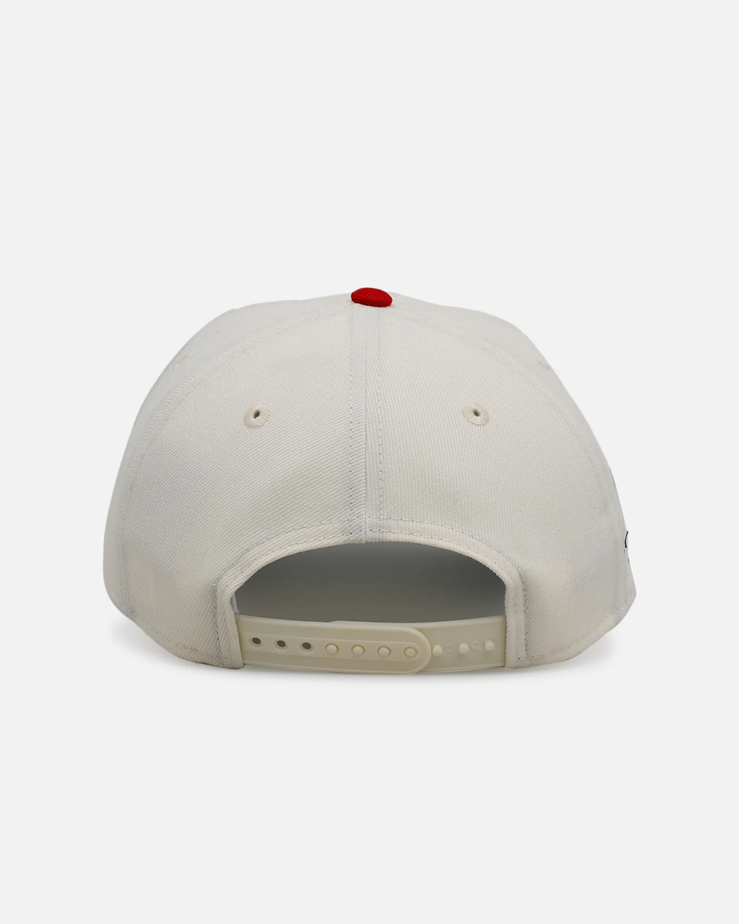 New Era New York Yankees 'Strawberry' 9FORTY A-Frame Snapback Chrome/Red - Image 2