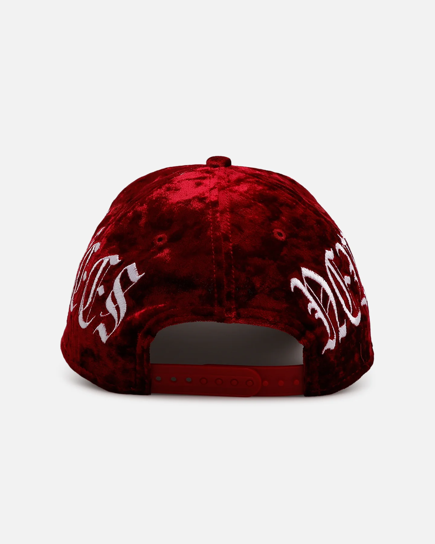 New Era New York Yankees 'Velvet Gothic Script' 9FORTY A-Frame Snapback Maroon - Image 3
